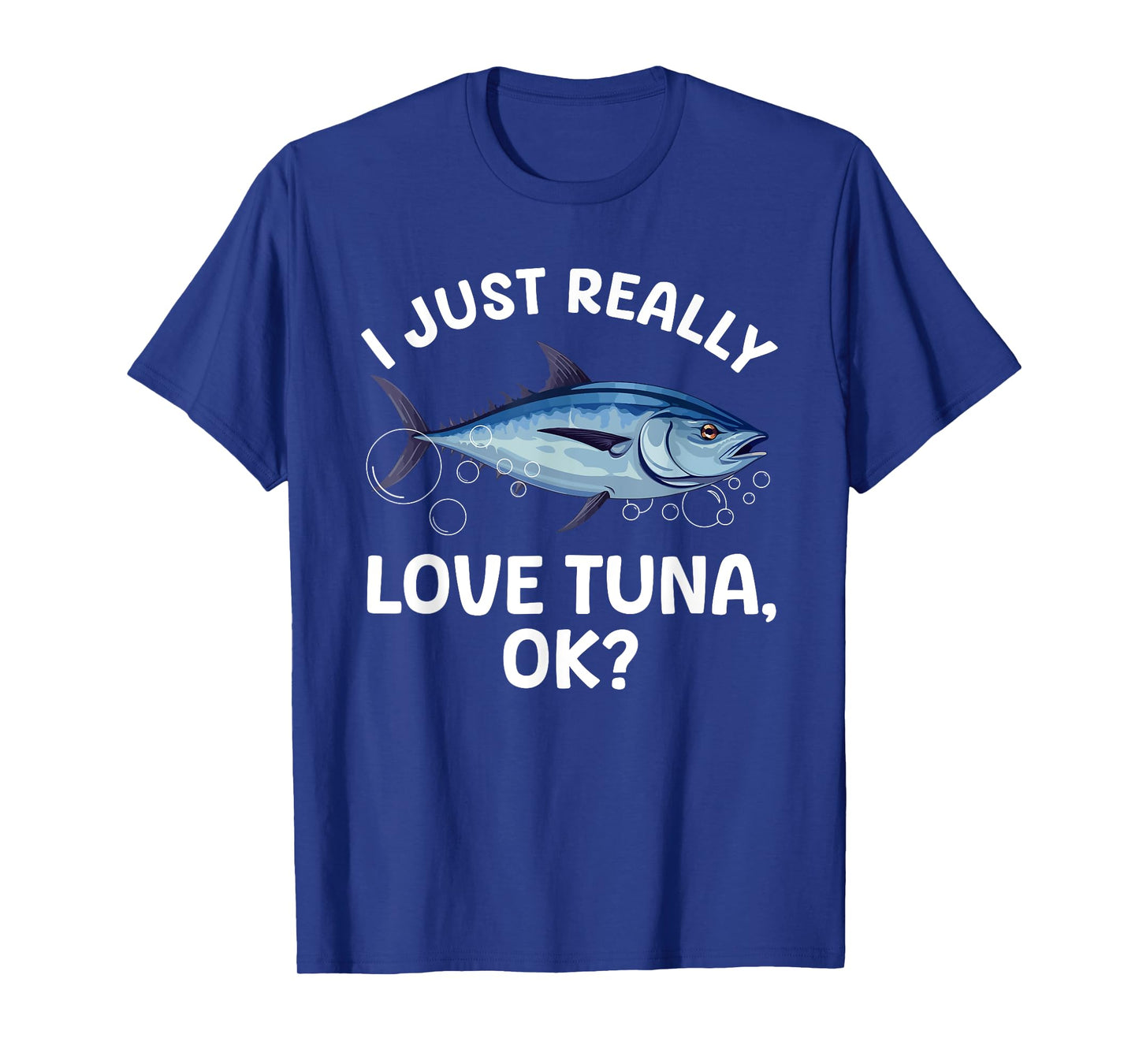 Cool Tuna Fishing Art For Men Women Deep Sea Tuna Fishing T-Shirt