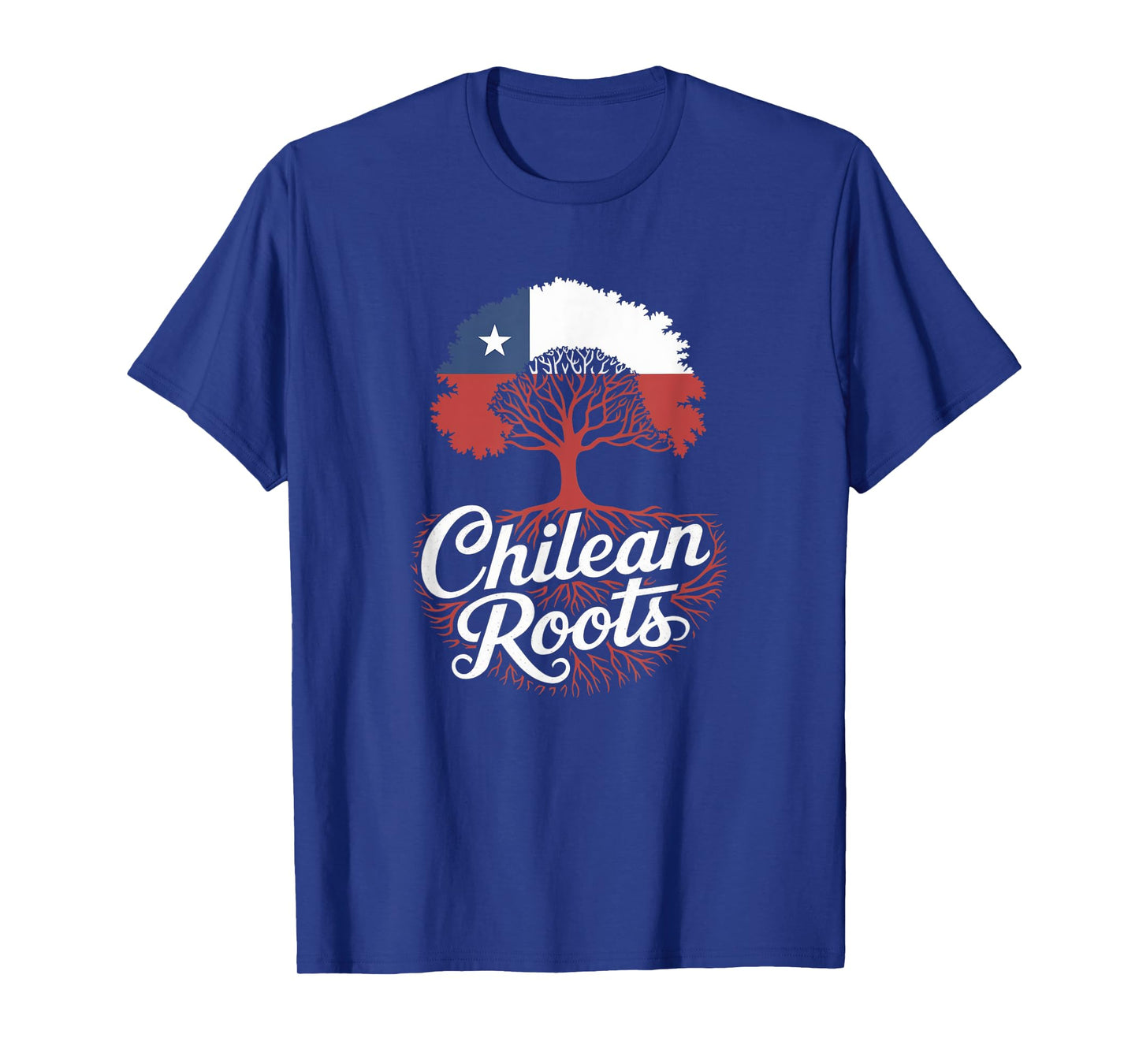 Chilean Roots - Chile Flag Colors Family Tree Souvenir T-Shirt