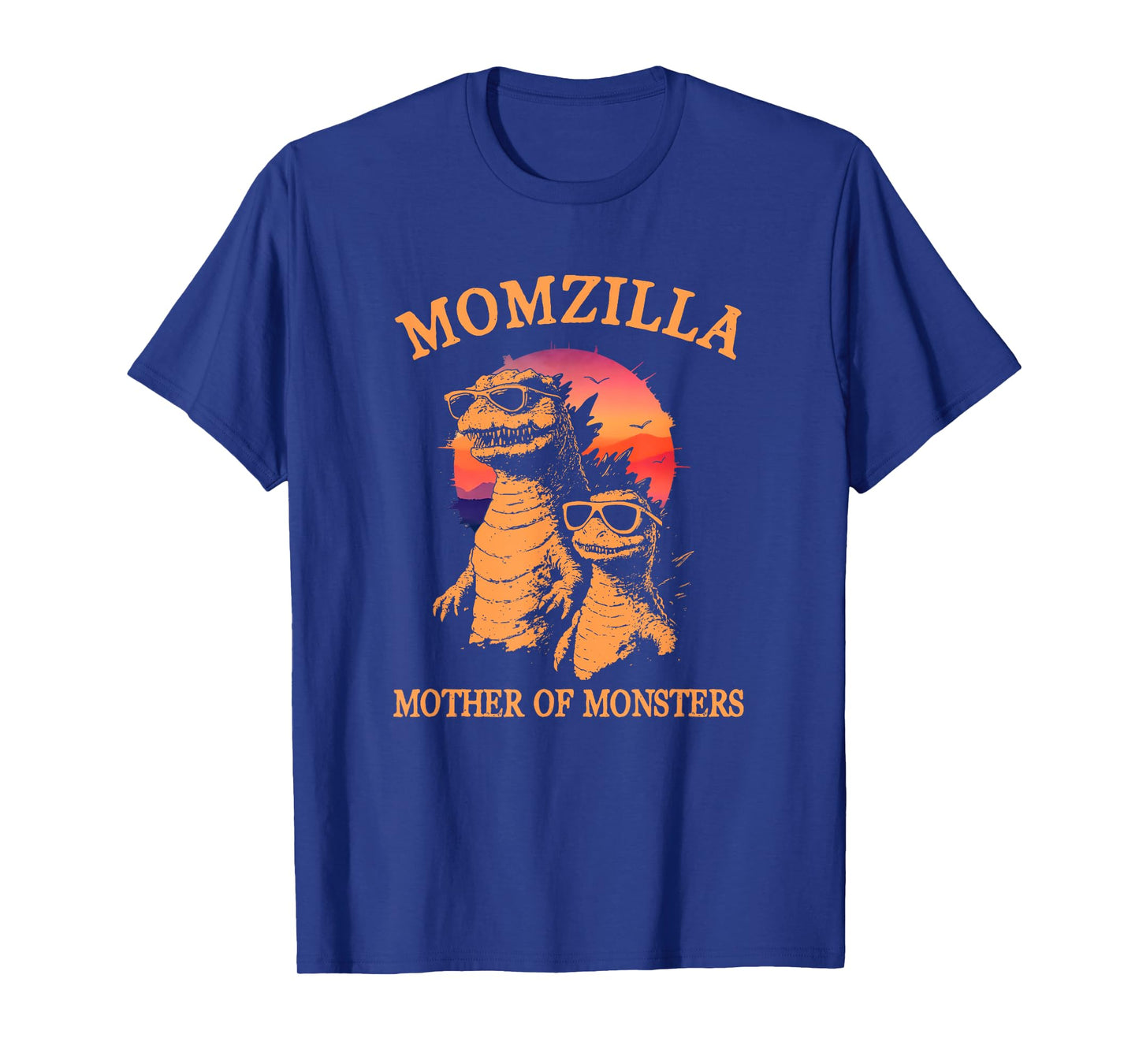 Momzilla Mother Of Monsters Retro Mama Funny mother's day T-Shirt
