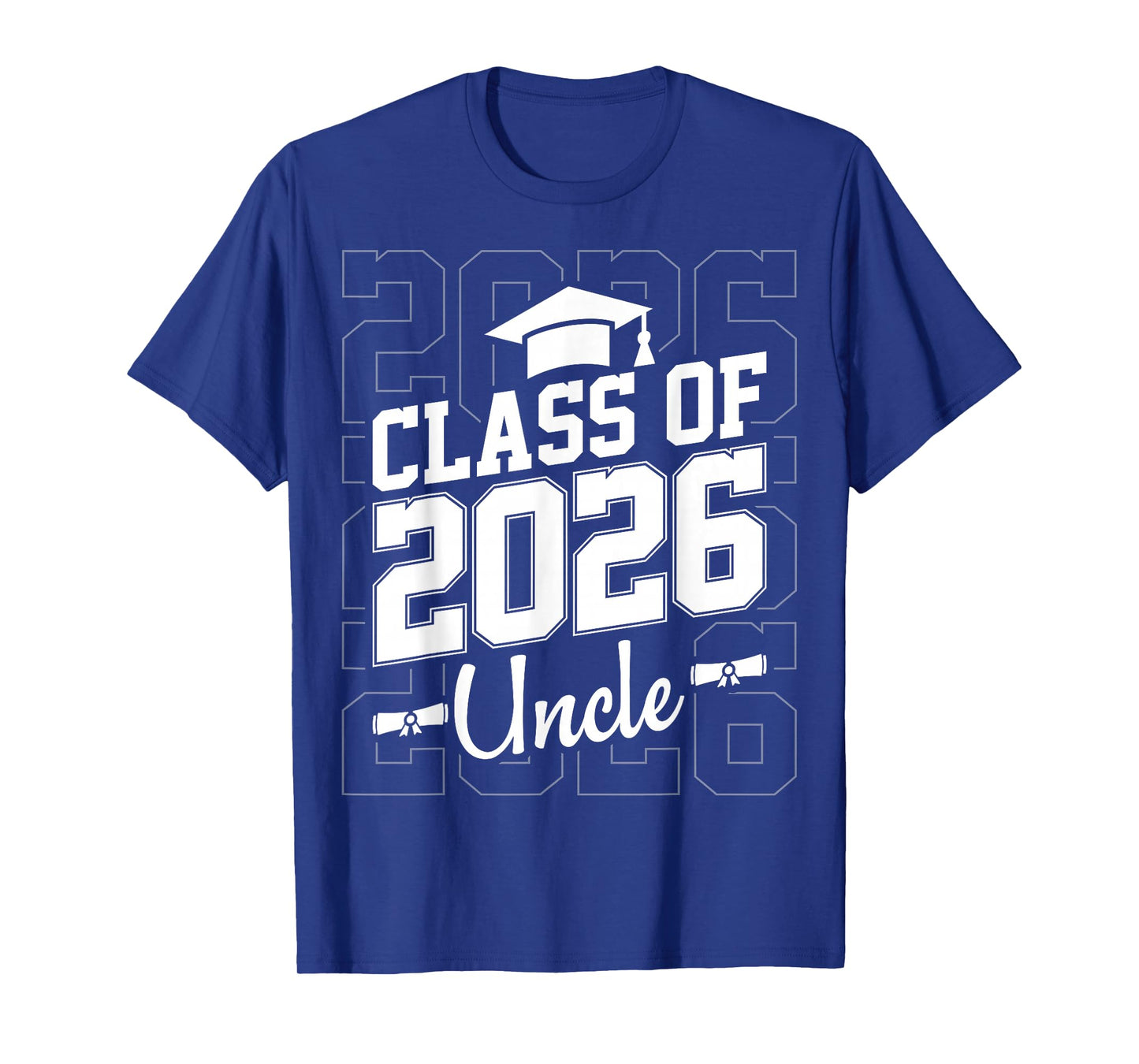 Proud Uncle Class of 2026 Graduate Senior Graduation Uncle T-Shirt