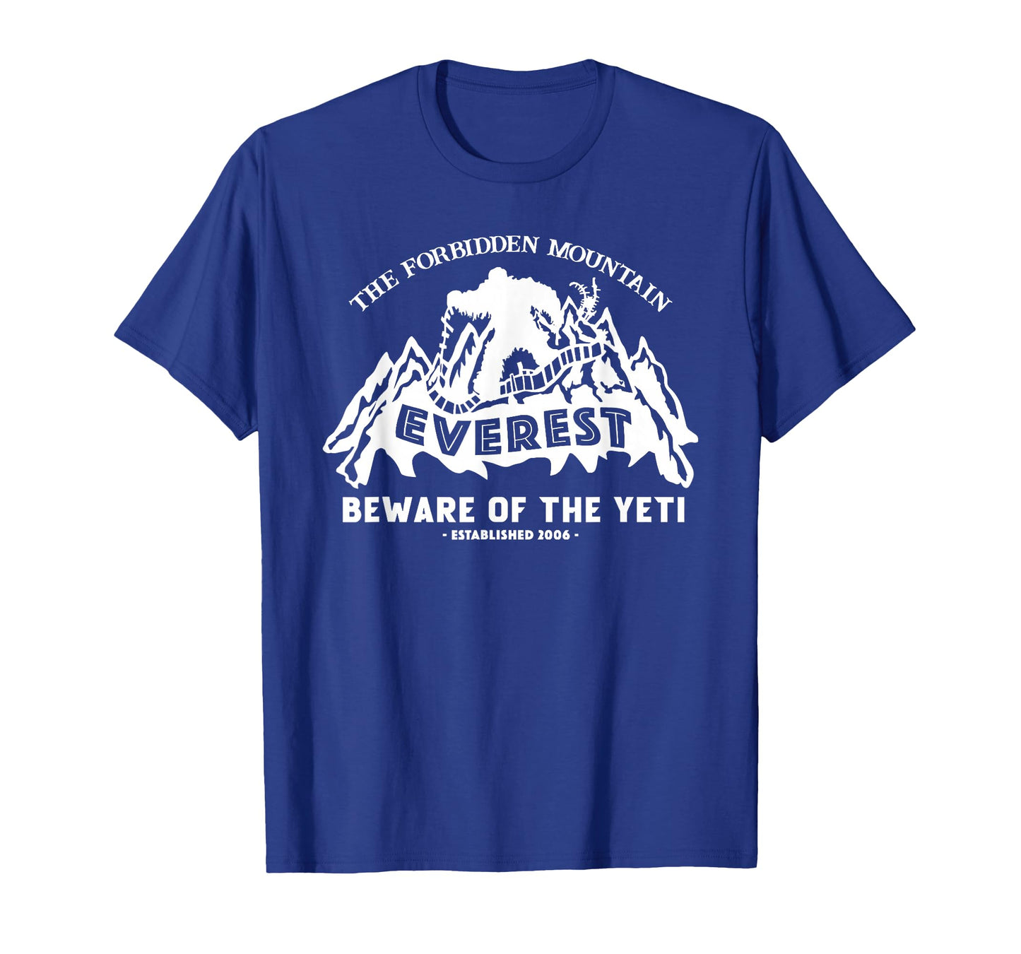 Expedition Everest, Yeti Research, Animal Theme Park Trip T-Shirt
