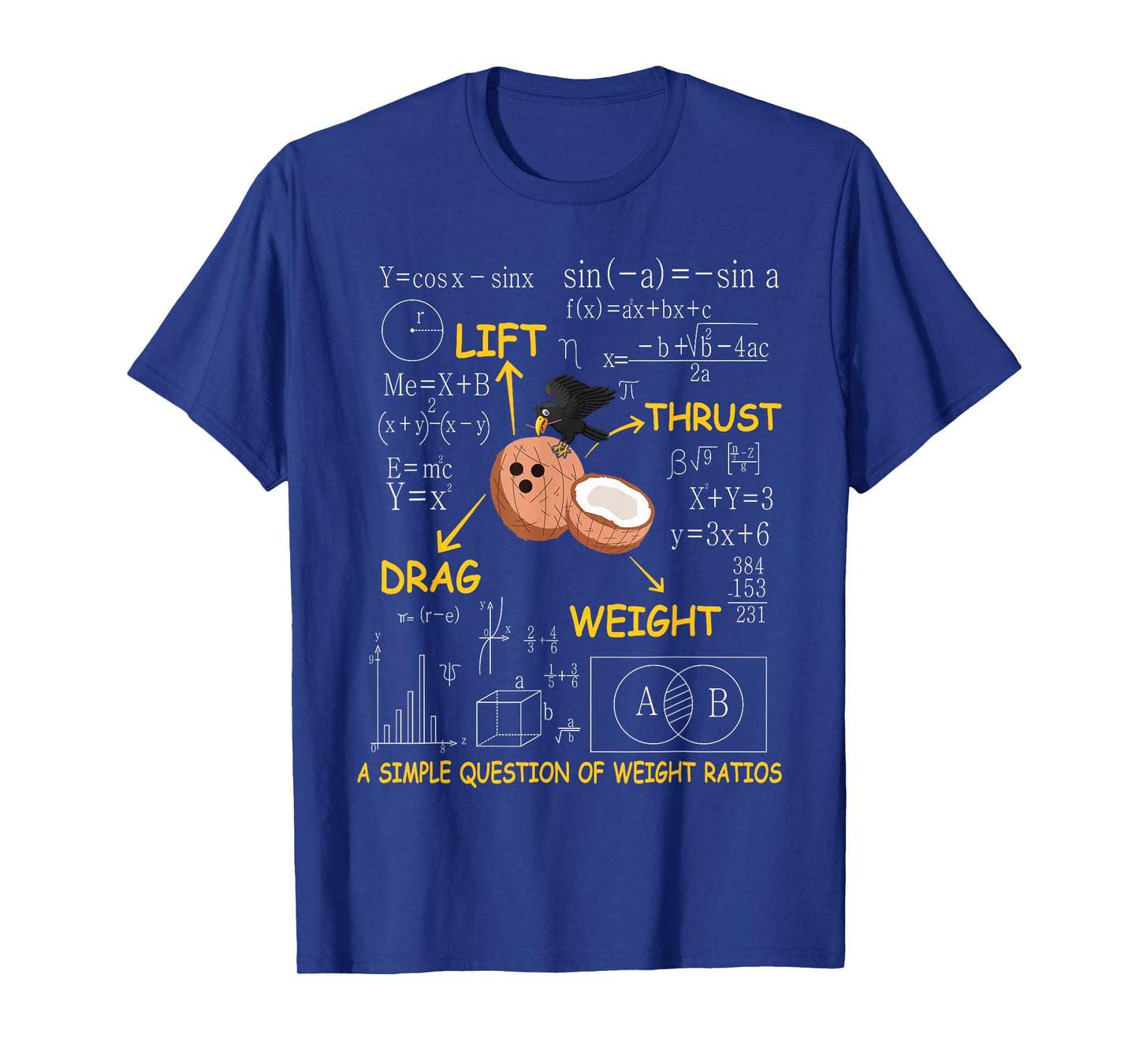 A Simple Question Of Weight Ratios Funny Math T-Shirt