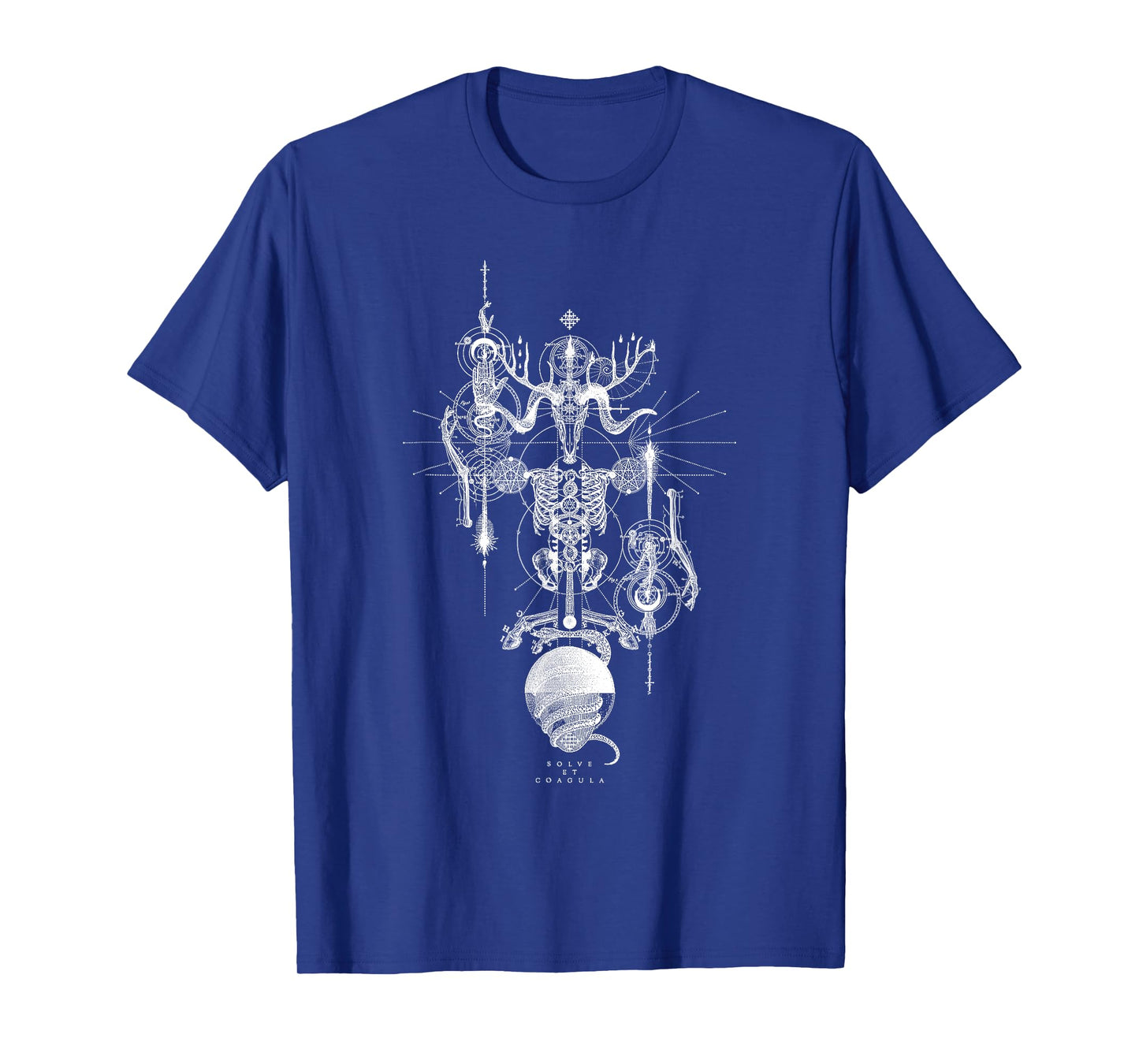 Solve Et Coagula Alchemical Medieval Occult Celtic Dragon T-Shirt