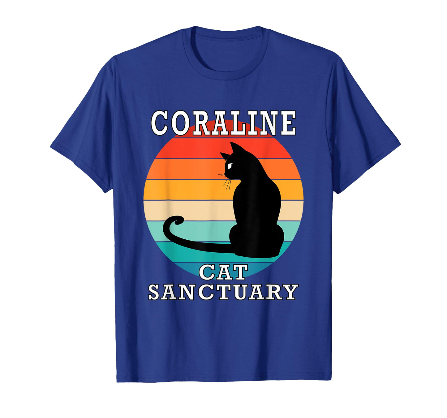 Coraline Cat Sanctuary Group Family Reunion Name T-Shirt