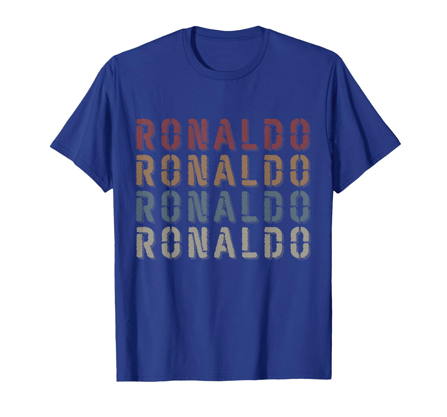 Vintage Style Ronaldo First Name Funny Love Heart Ronaldo T-Shirt