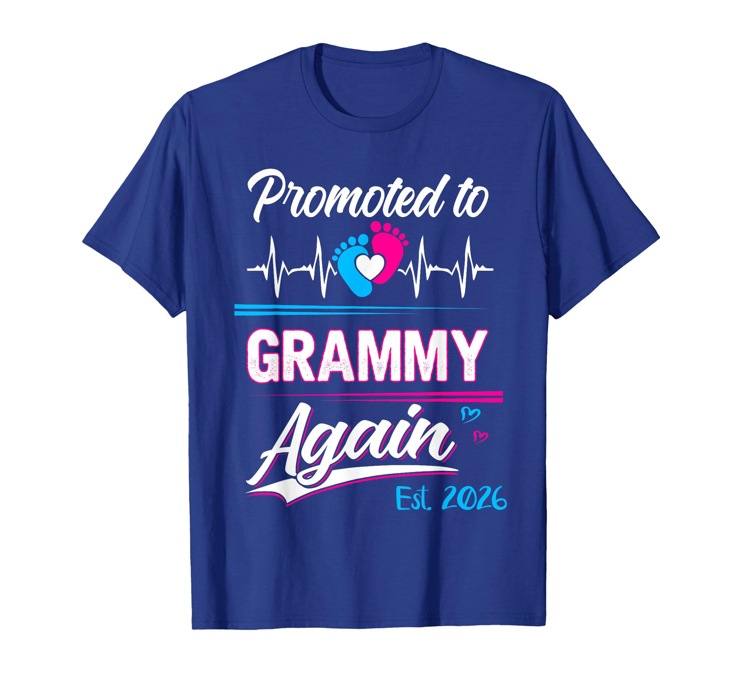 Promoted To Grammy Again Est 2026 Pregnancy Announcement T-Shirt