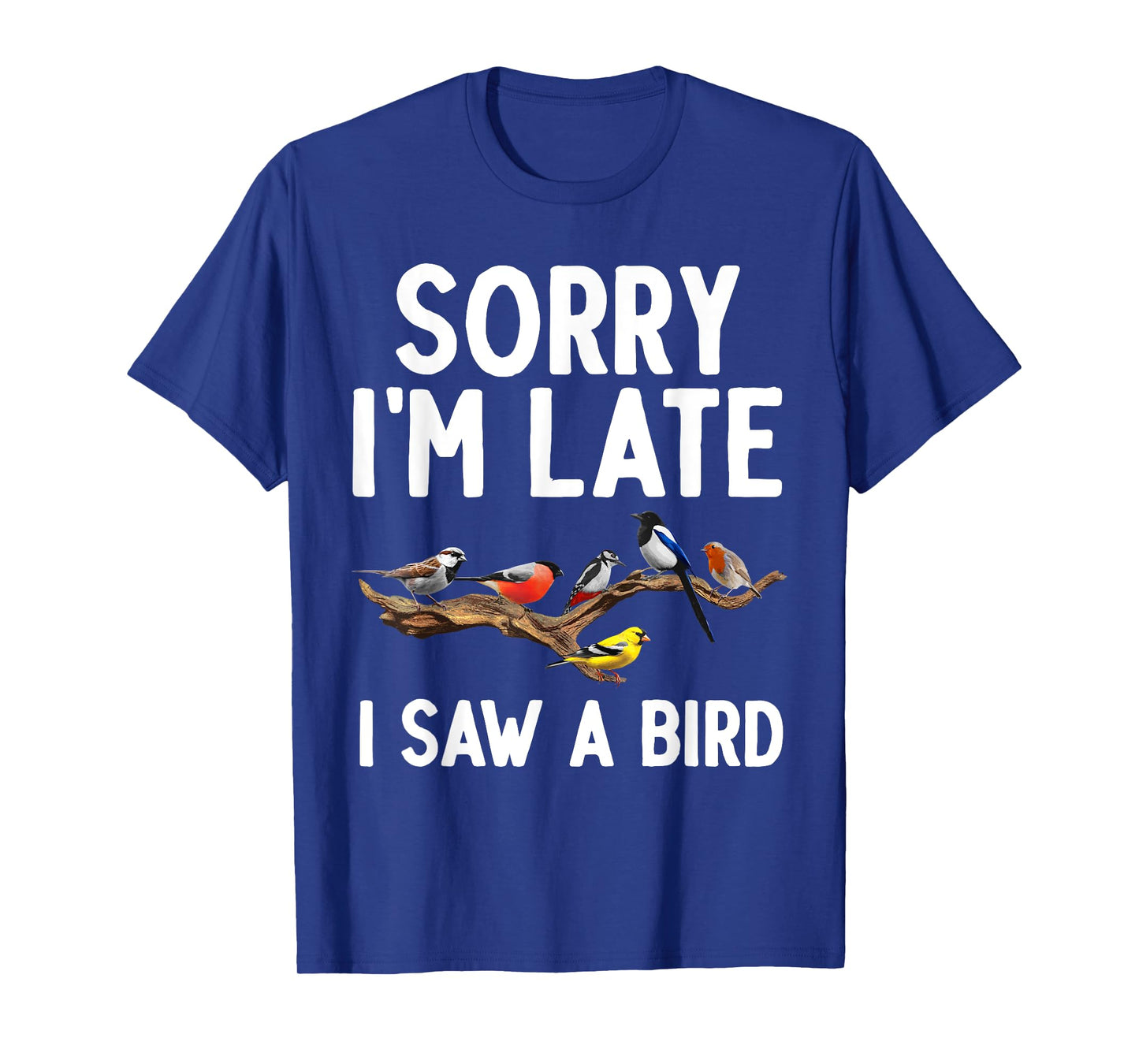 Cool Bird Watching Art For Men Women Birder Nerd Birdwatcher T-Shirt