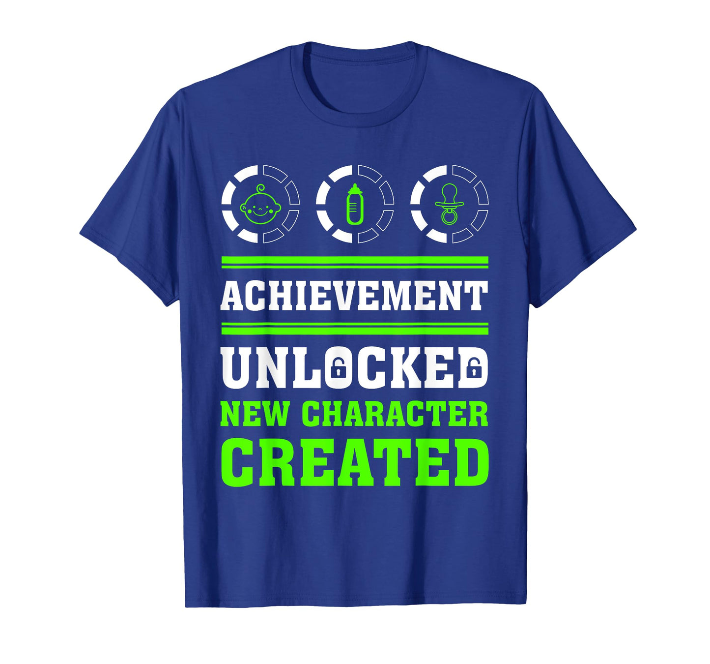 Achievement Unlocked new Character Created T-Shirt