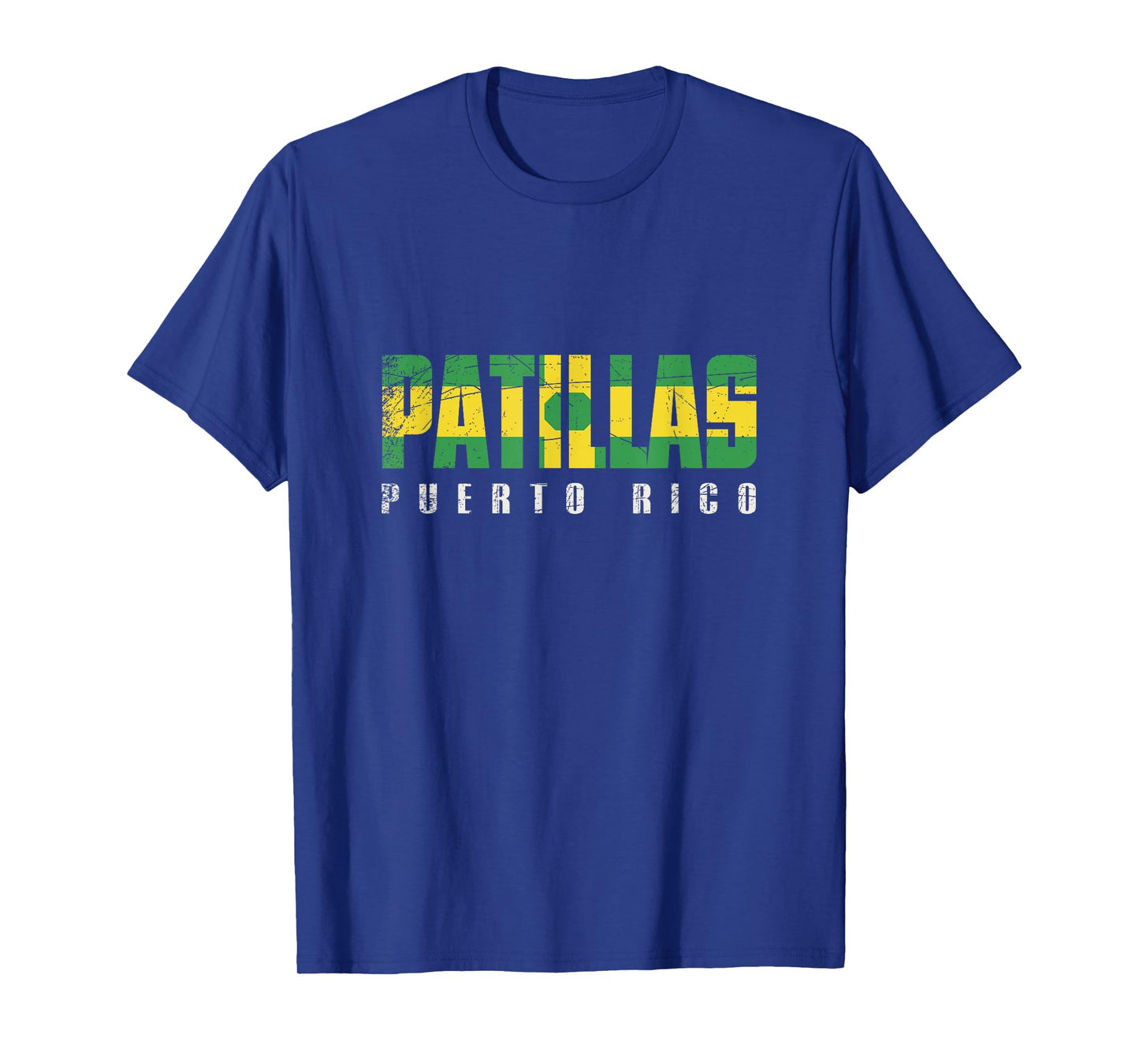 Patillas City in Puerto Rico, Patillas Flag T-Shirt