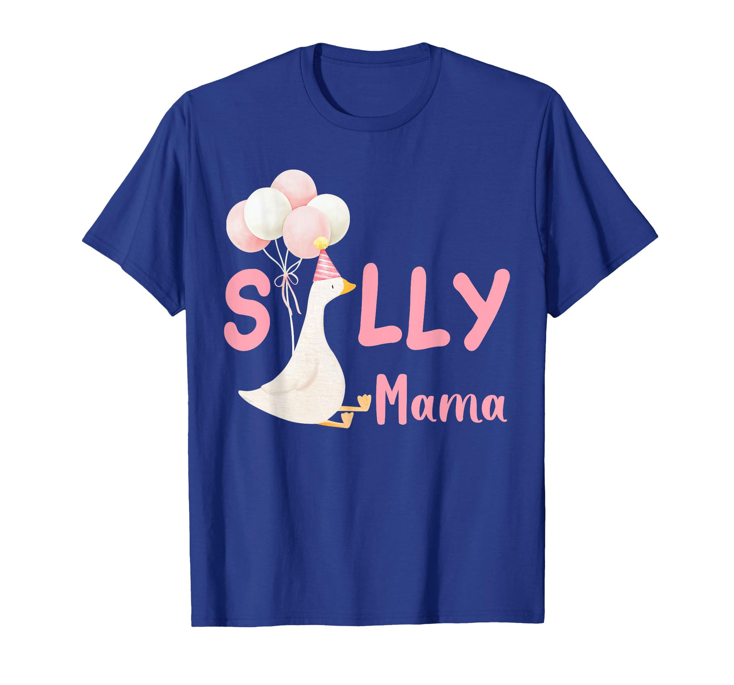 Silly Mama Goose Family Matching Birthday Squad Crew T-Shirt