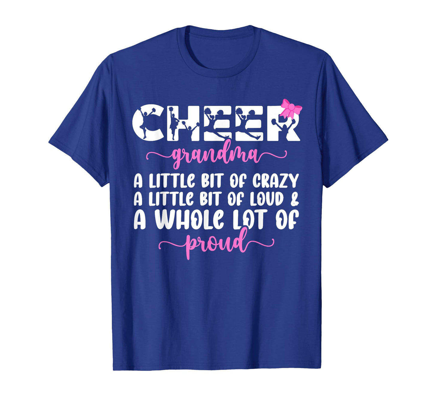 Cheer Grandma Proud Grandma Of A Cheerleader Grandma T-Shirt