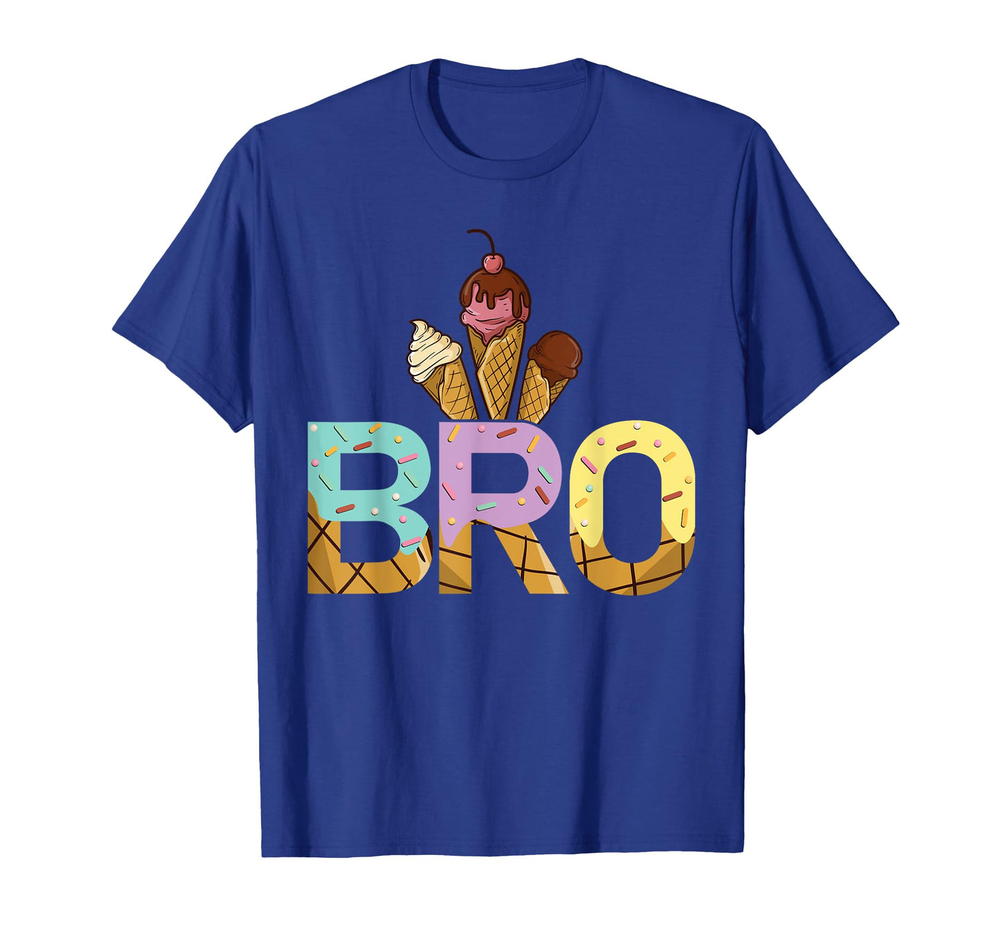 Brother Of The Sweet One Ice Cream 1st First Birthday Family T-Shirt