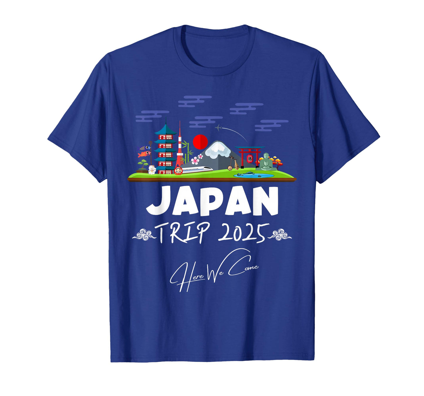 Japan Trip 2025 Here We Come Matching Team Travel Vacation T-Shirt