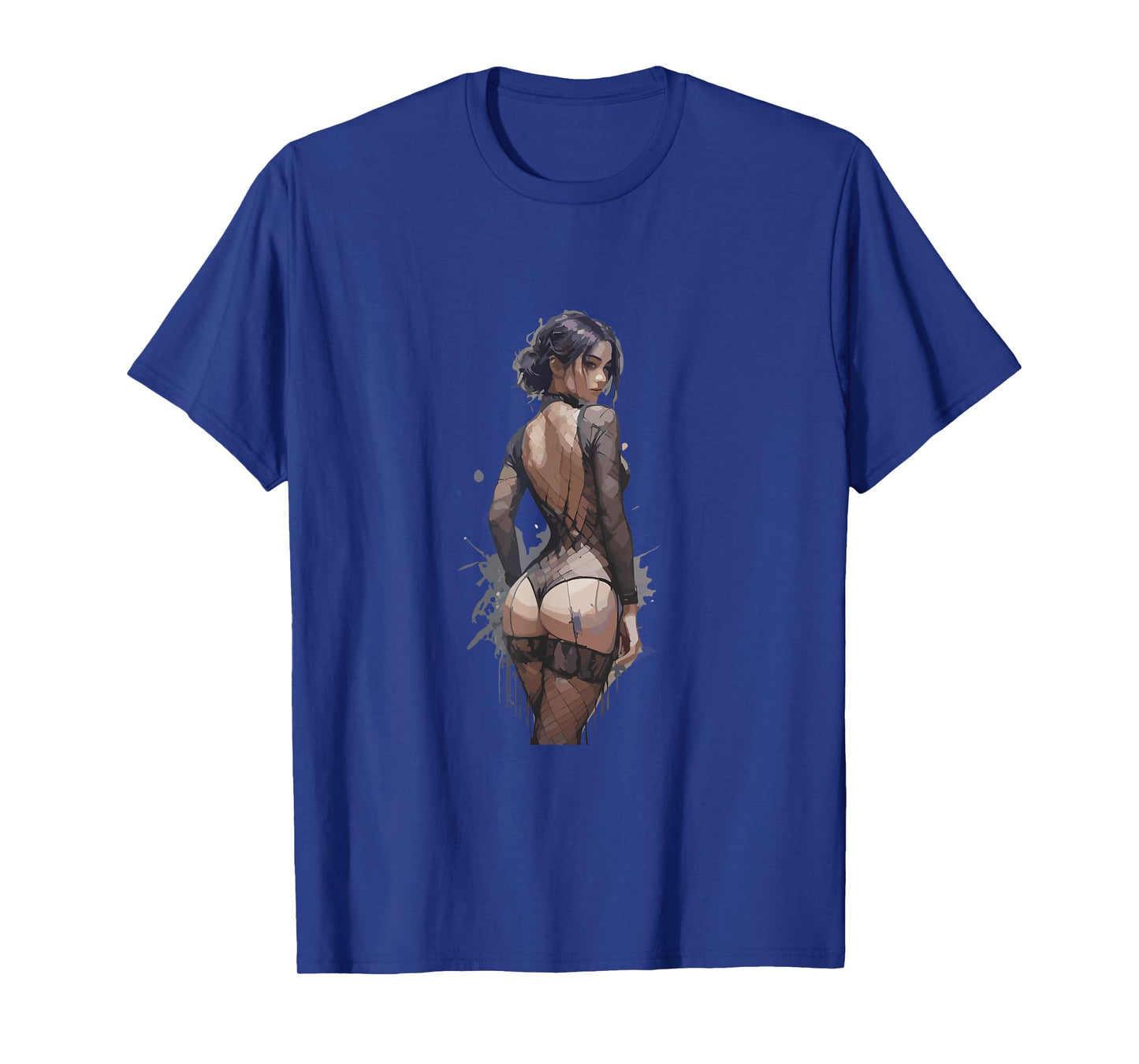 Anime T-Shirt Woman in Lingerie Hoodie Motif Sexy Mobile Phone Cover T-Shirt