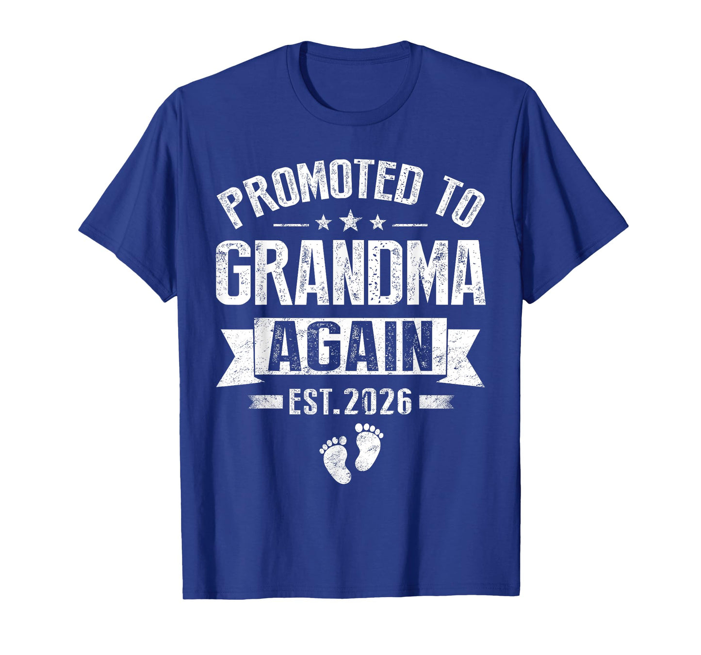 Promoted To Grandma Again Est 2026 Pregnancy Announcement T-Shirt