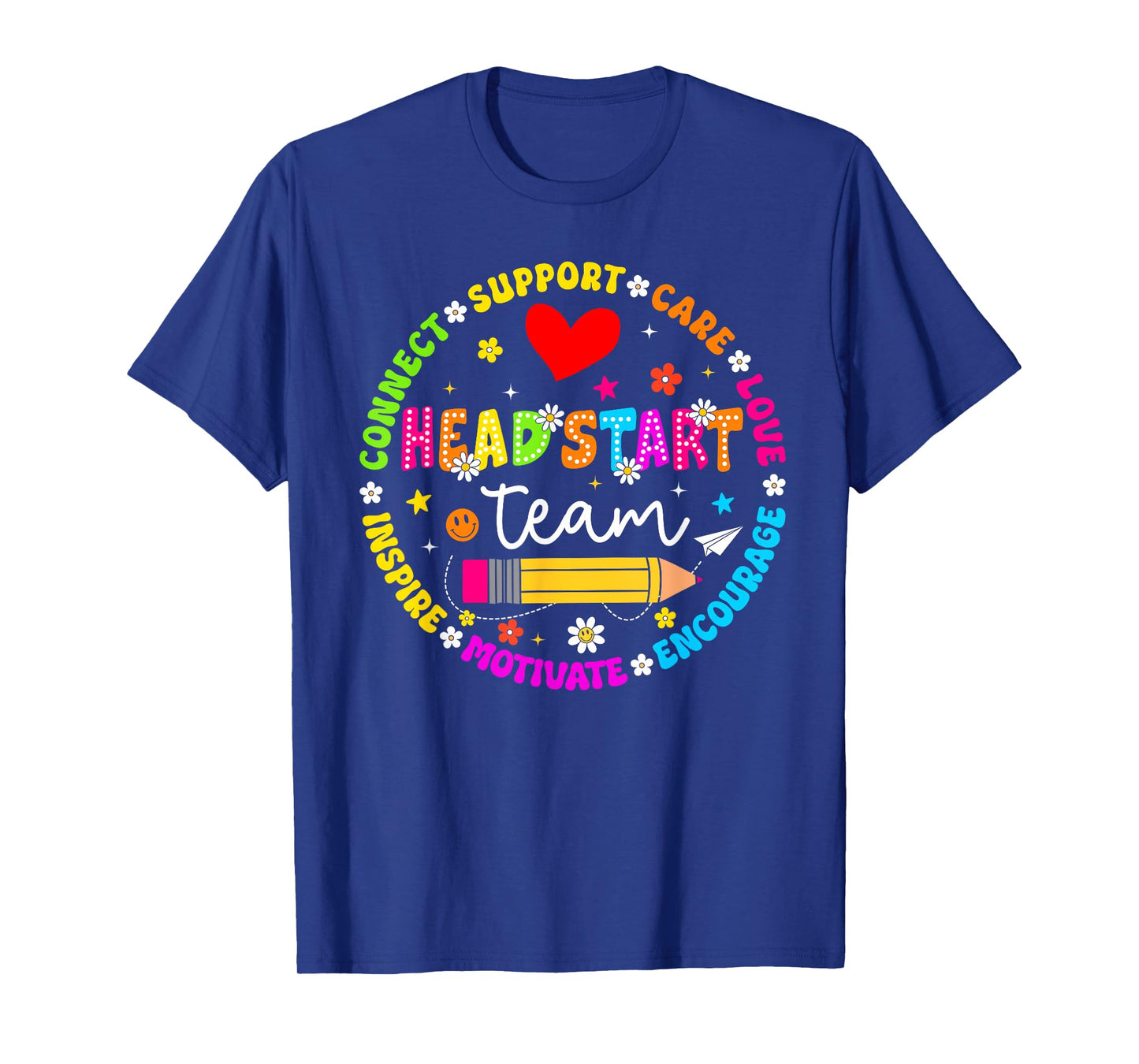 Head Start Team Homeschool Teacher Headstart Back To School T-Shirt