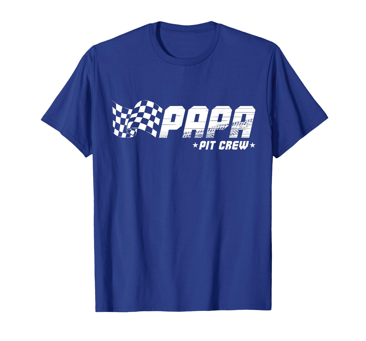 Papa Pit Crew Race Car Birthday Family Racing T-Shirt