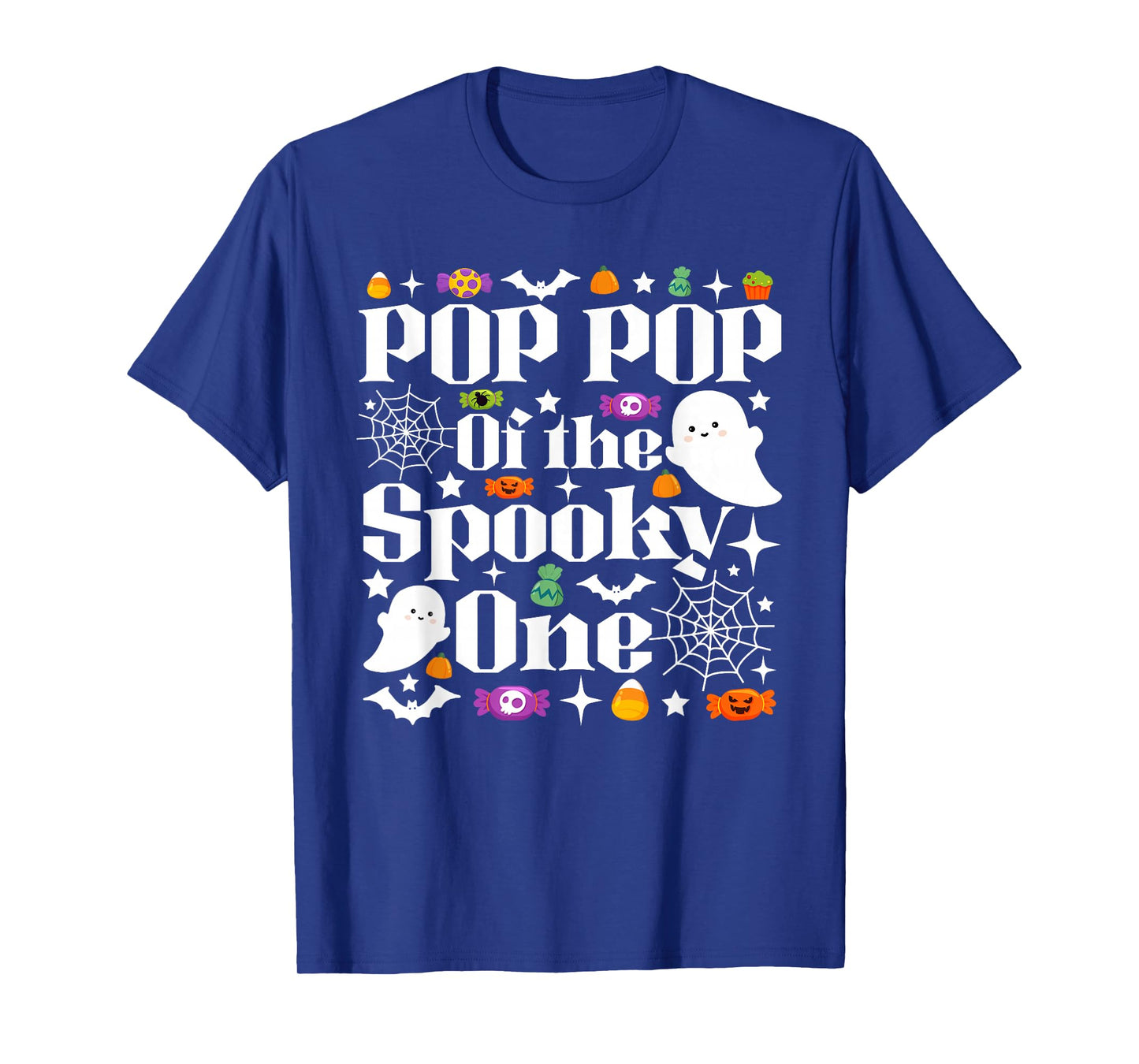 Pop Pop of The Spooky One Halloween First Birthday Boy T-Shirt