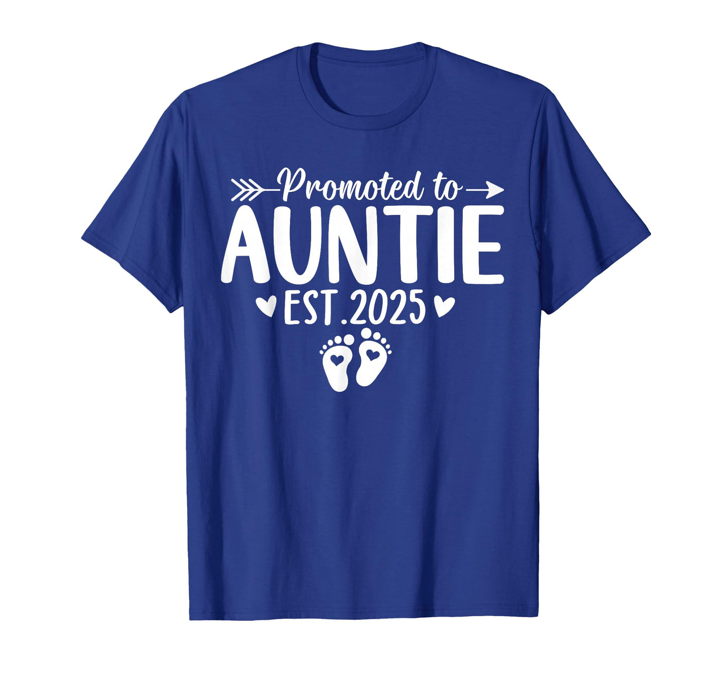 Promoted to Auntie Est 2025 Soon To Be New Aunt Baby Reveal T-Shirt