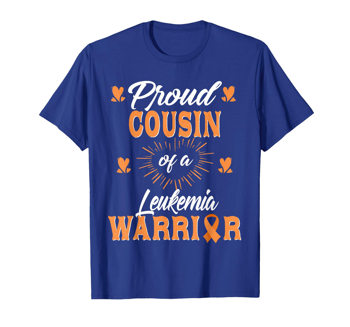 Proud Cousin Of A Leukemia Warrior Awareness T-Shirt