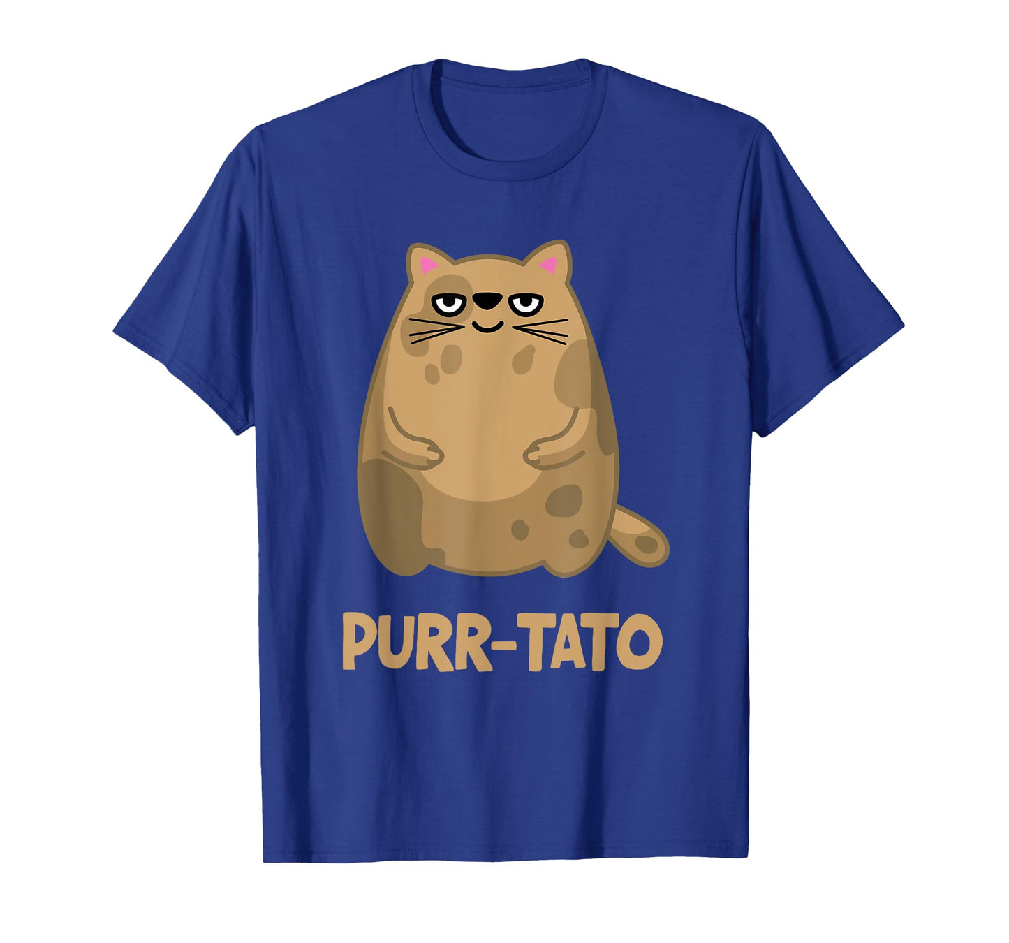 Purrtato Cat Potato Cat Lover Idaho Potatoes T-Shirt for Men Women Kids