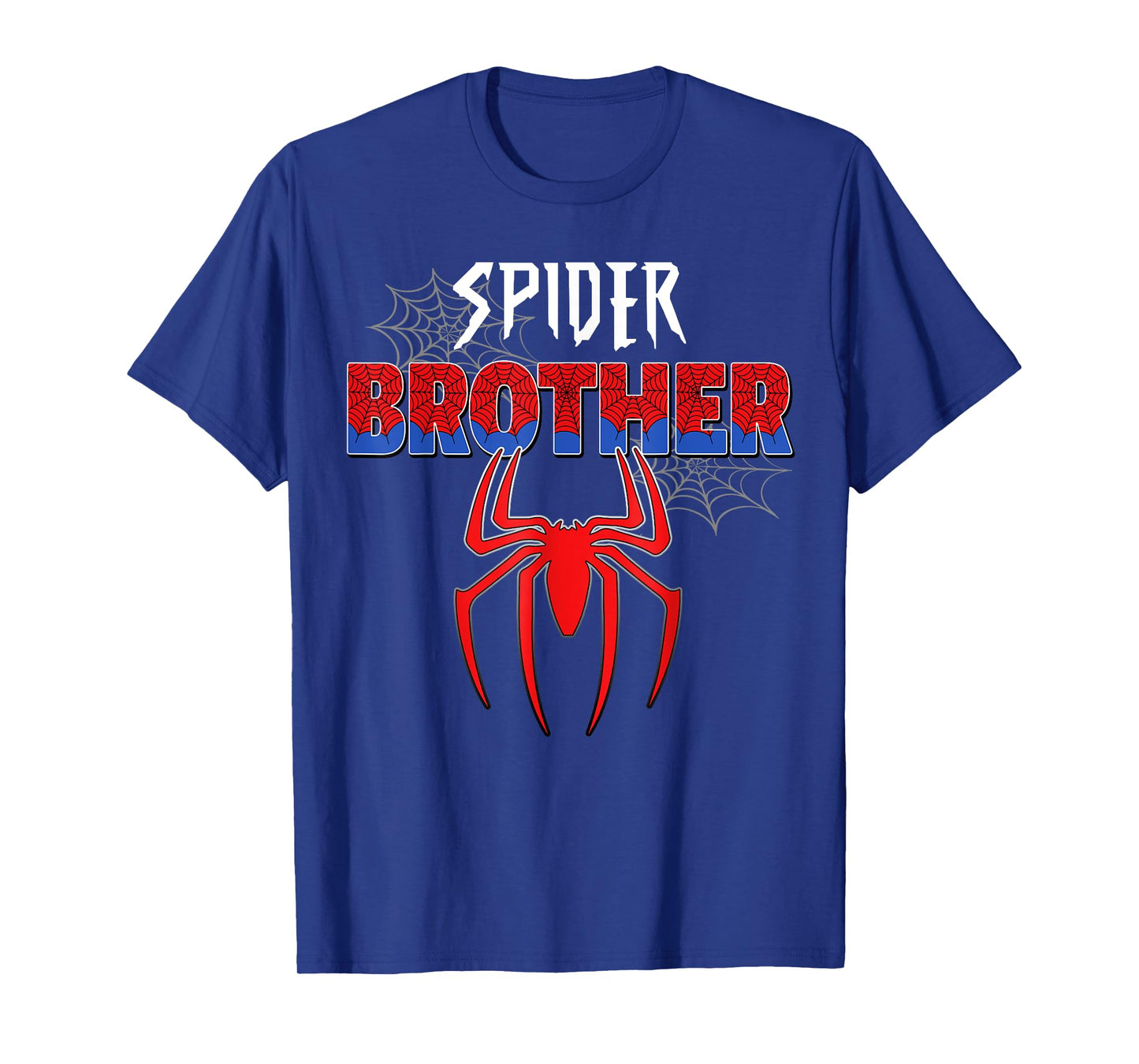Birthday Party Spider Outfit Spider Brother Kids Boys T-Shirt