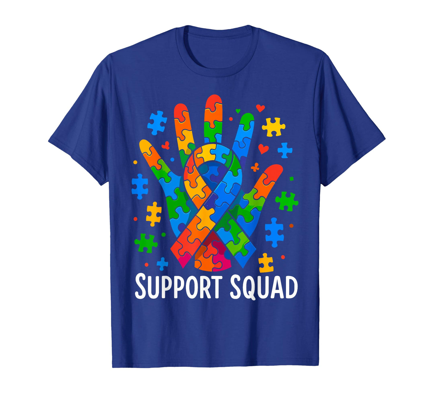 Autism Awareness Autism Support Squad T-Shirt