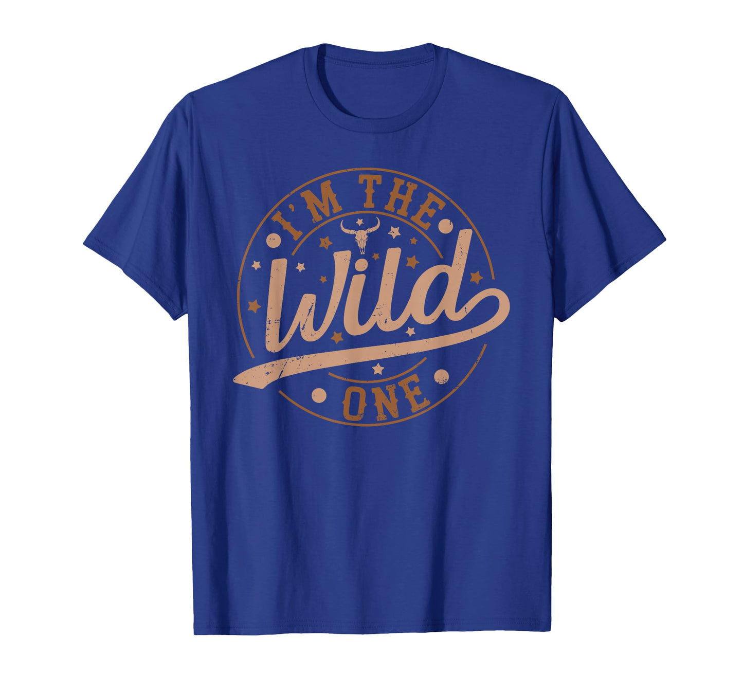 I'm The Wild One First Birthday Western Cowboy Family Boy T-Shirt