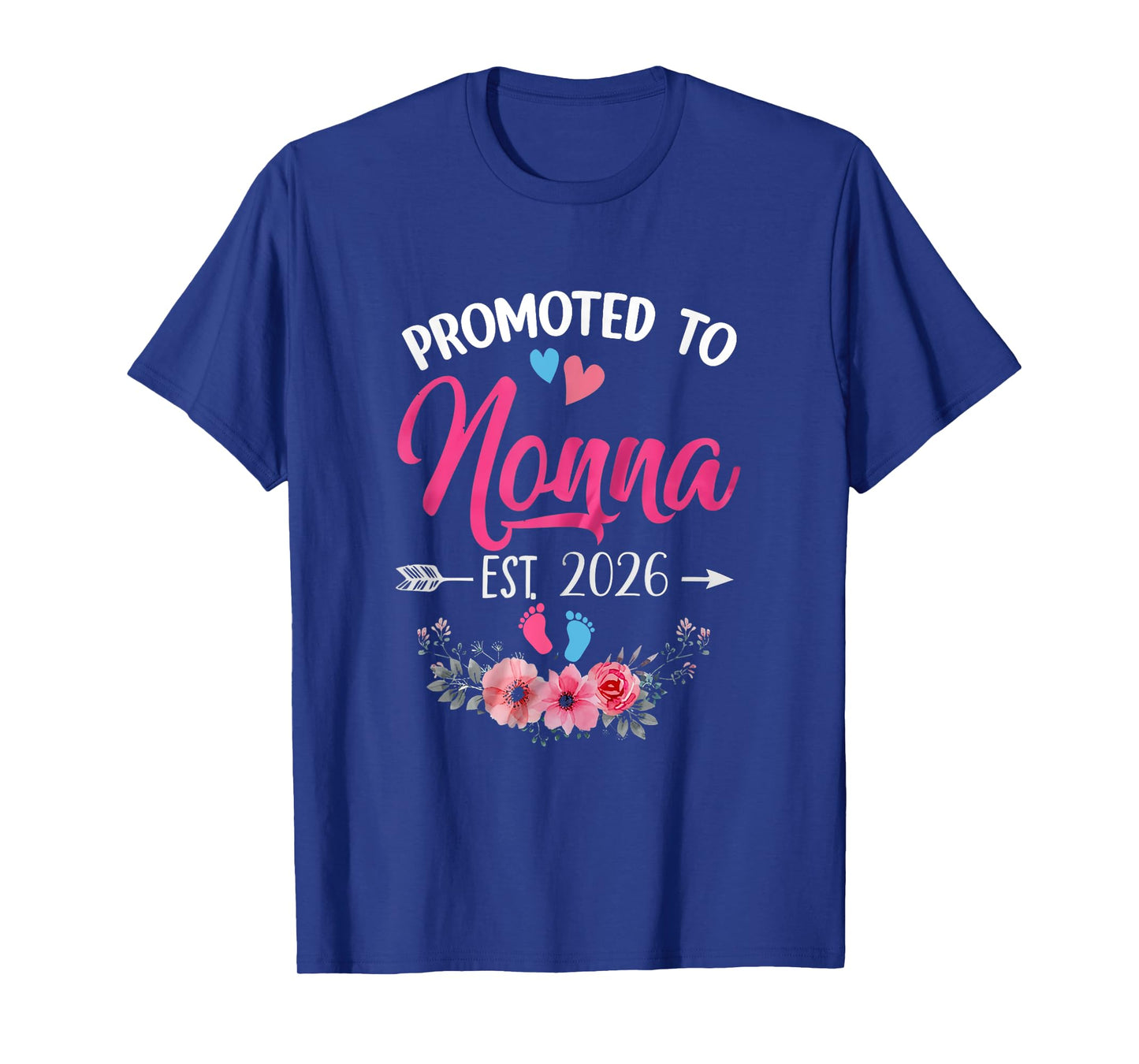 Promoted To Nonna 2026 Funny Gender Reveal Soon To Be Nonna T-Shirt