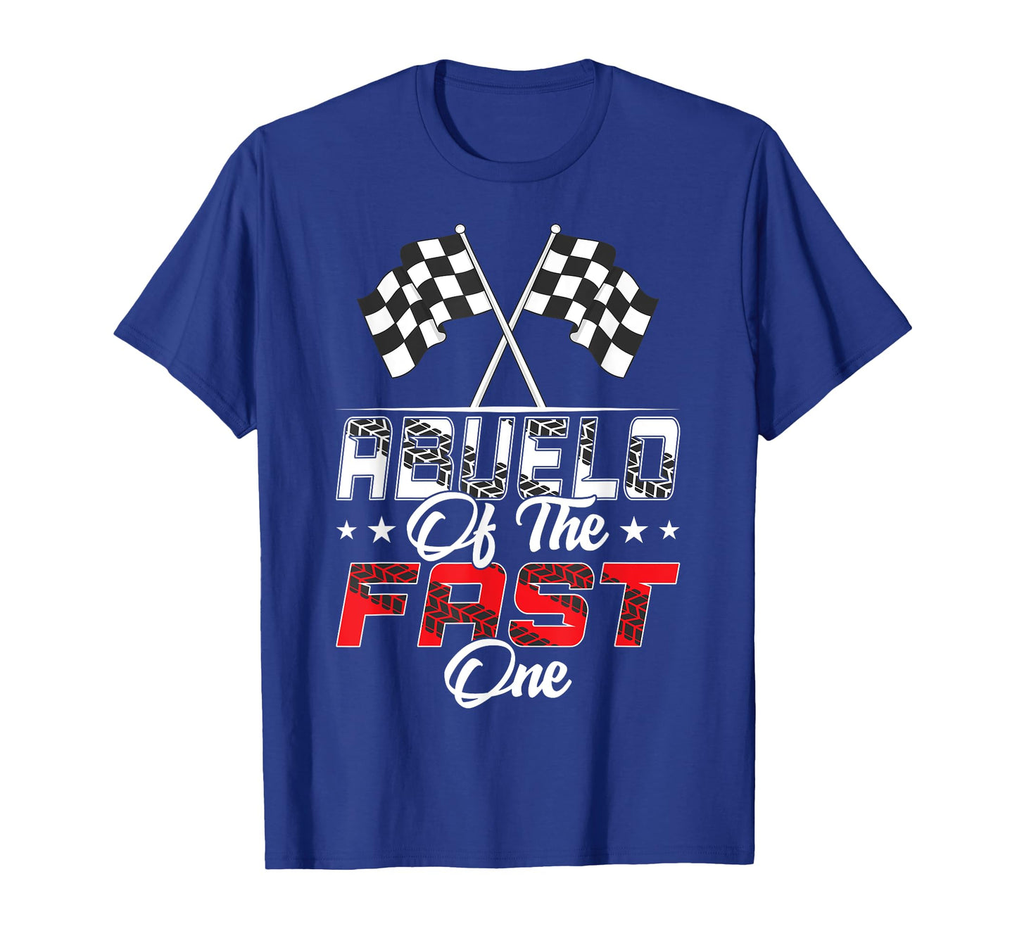 Abuelo Of The Fast One First Birthday Racing Car Family T-Shirt