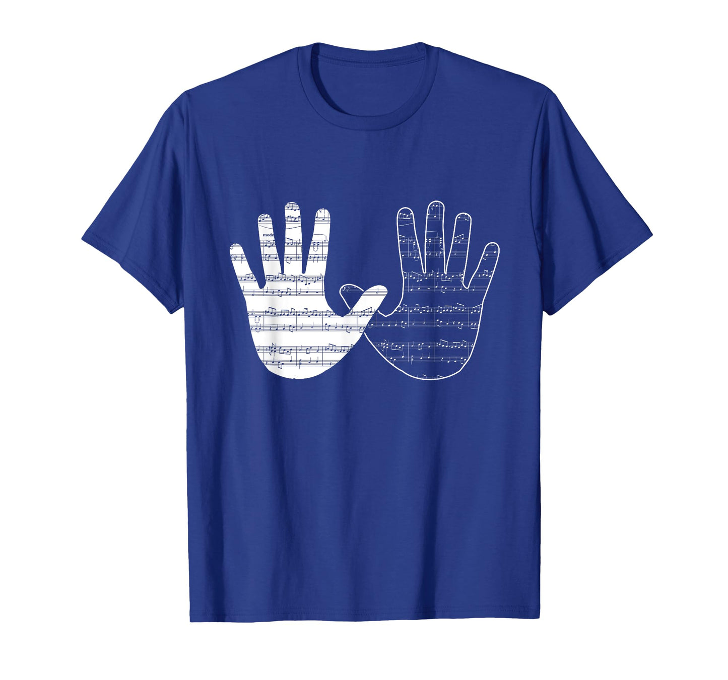 Music Musical Player Hands Piano Pianist Gift T-Shirt