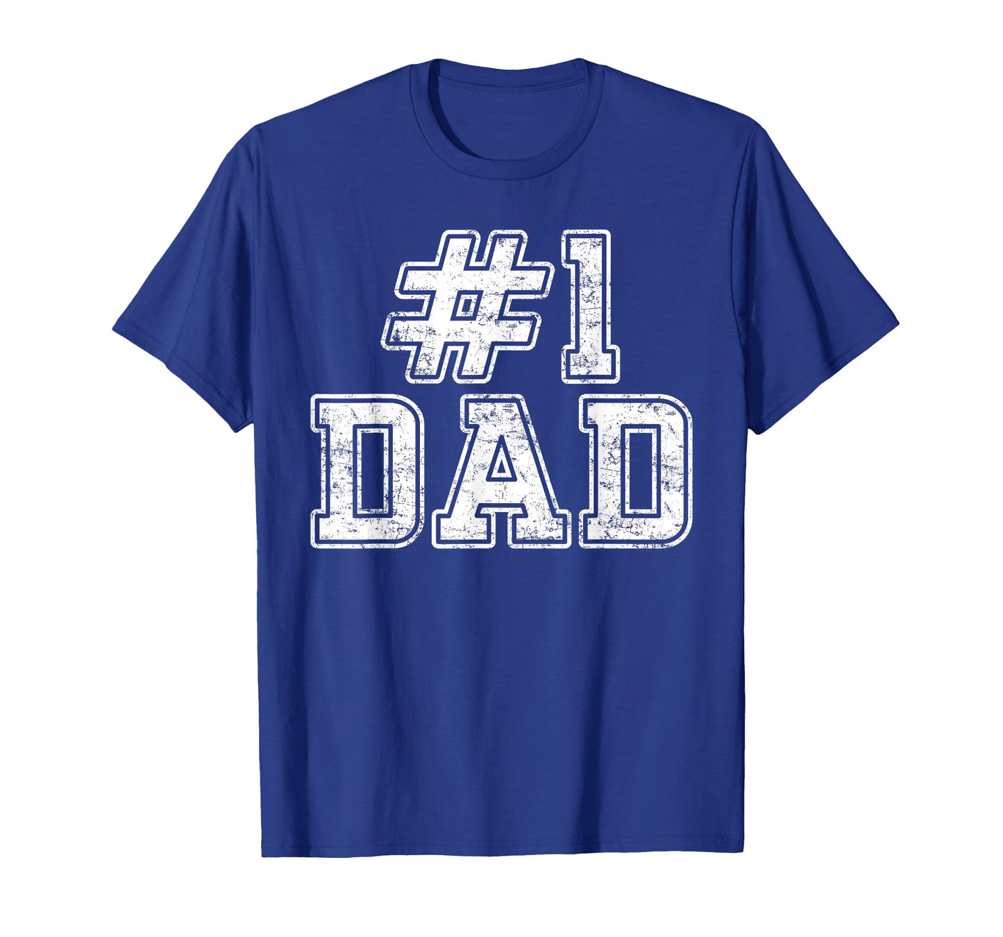 #1 Dad Best Dad Fathers Day Number One Dad T-Shirt
