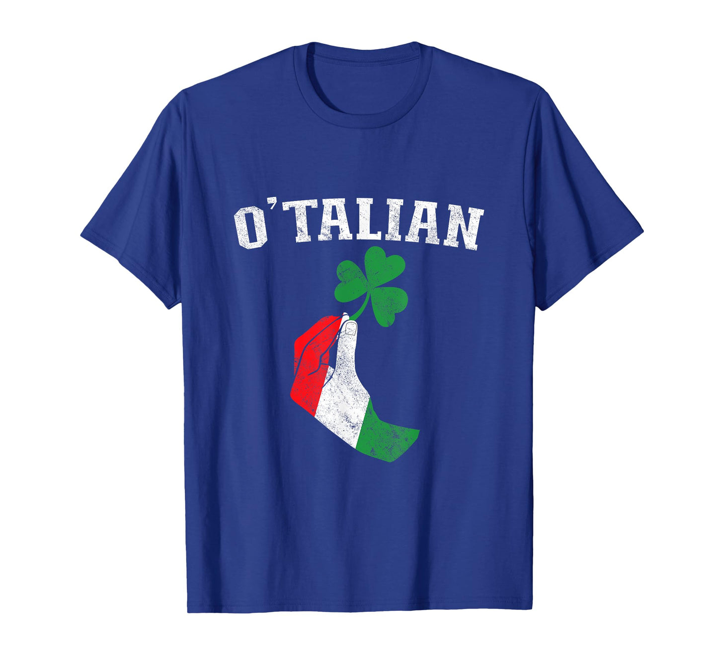 O'talian shamrock st patrick's day italy flag Clover T-Shirt