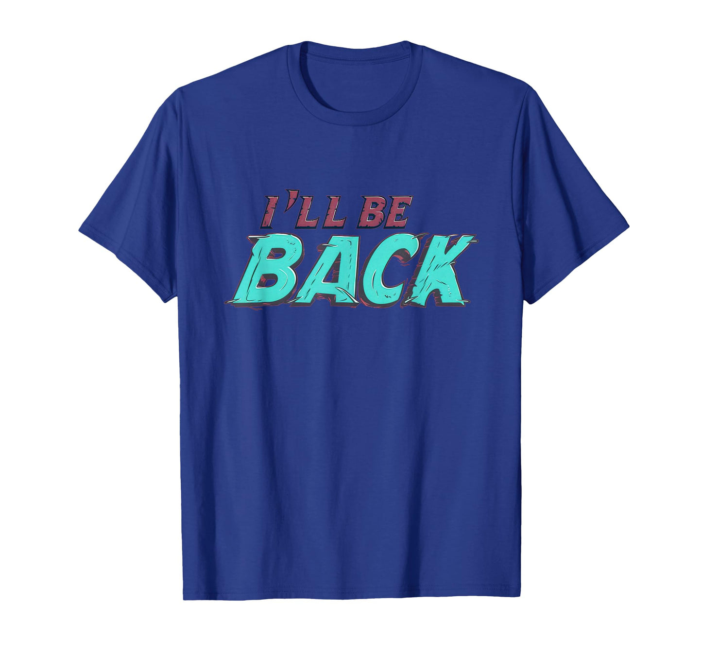 I'll be back Logo Costume T-Shirt