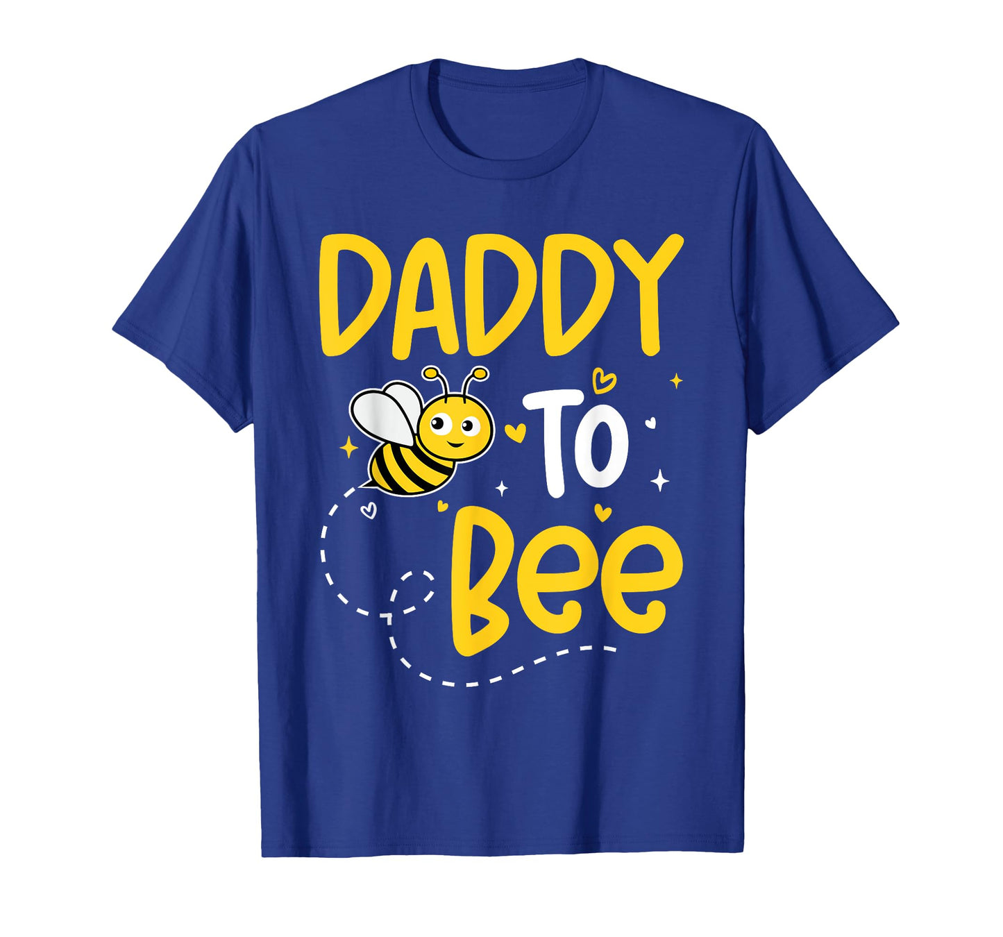 Daddy To Bee Funny Gender Reveal Bee Themed Matching T-Shirt