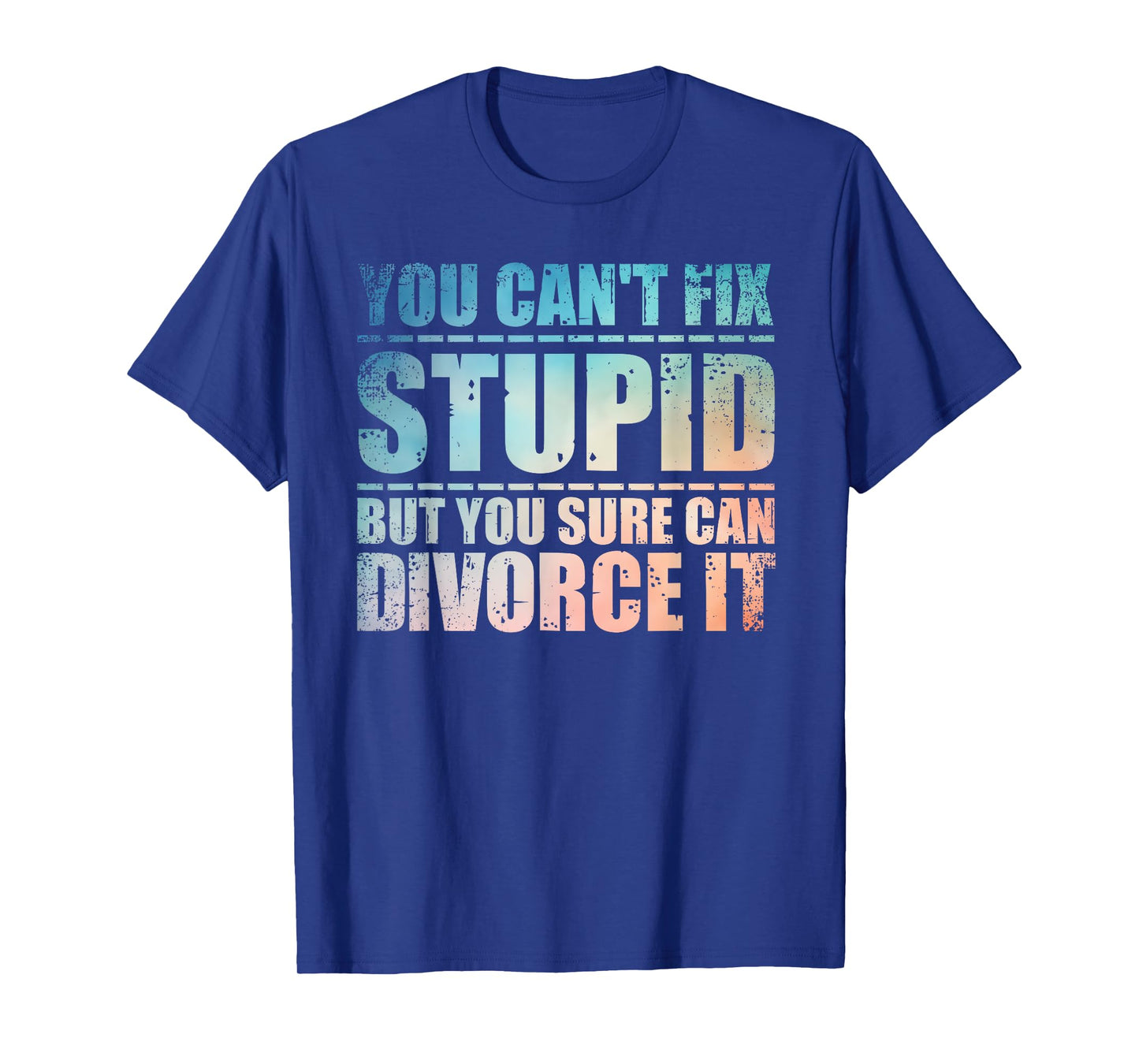 Funny Divorce Design For Men Women Ex Husband Wife Divorcees T-Shirt