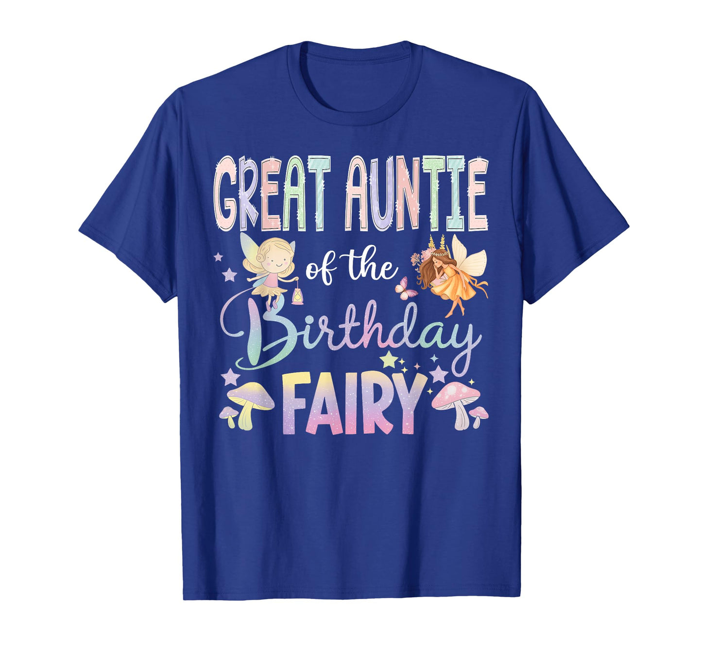 Great Auntie Of The Birthday Fairy Little Girl Magical T-Shirt
