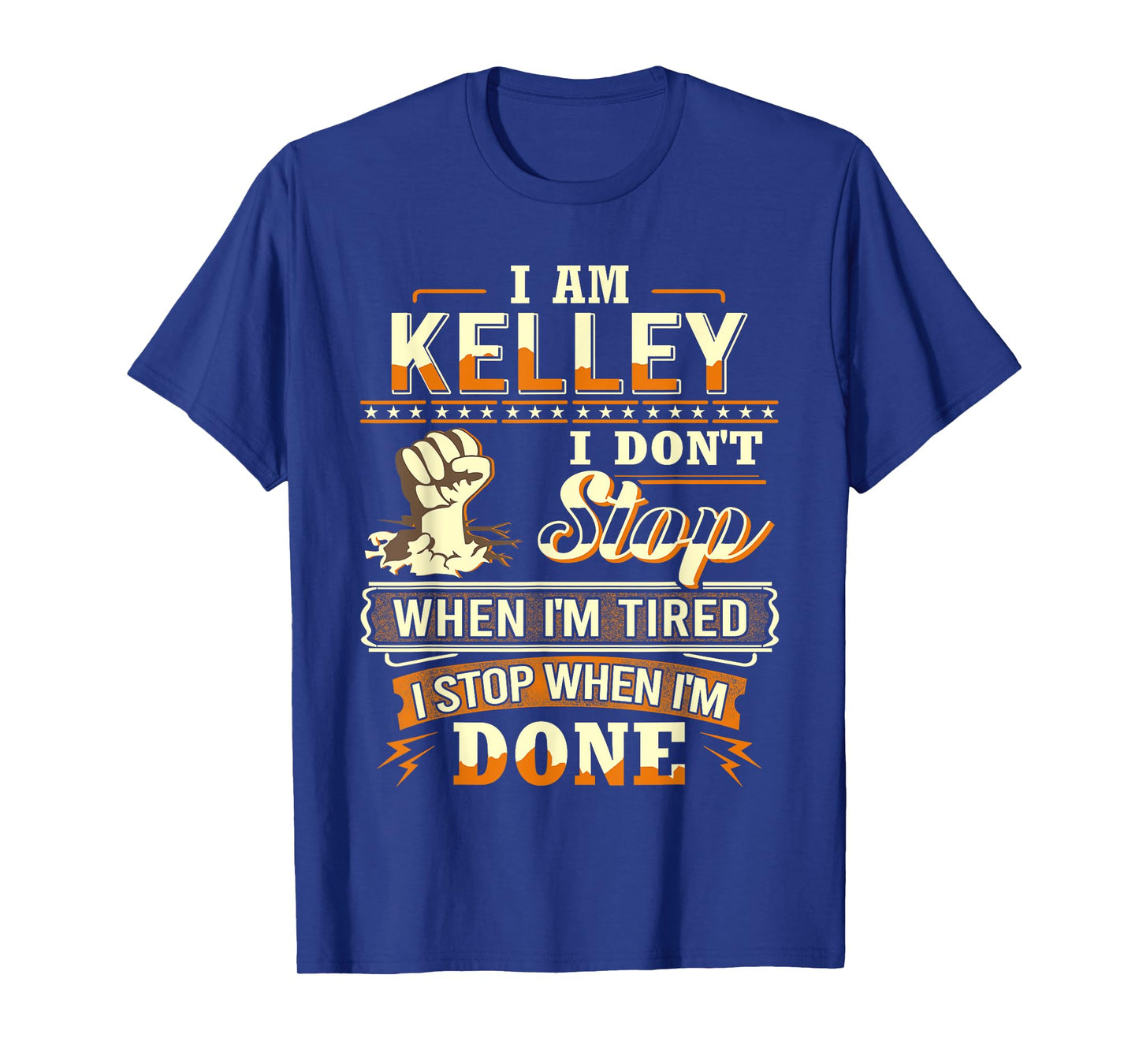 I am Kelley Shirt Personalized Kelley Last Name T-Shirt