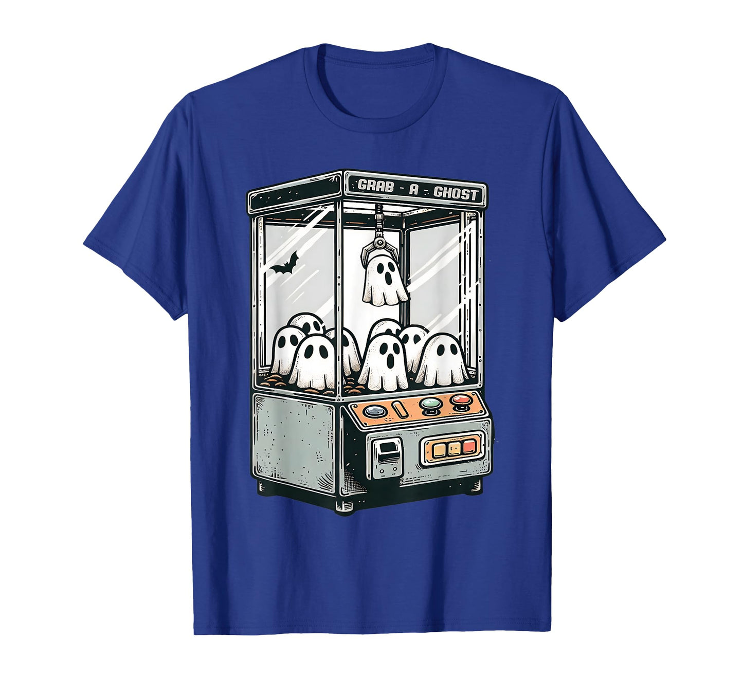 Grab A Ghost Claw Machine Arcade Funny Halloween Kid Toddler T-Shirt