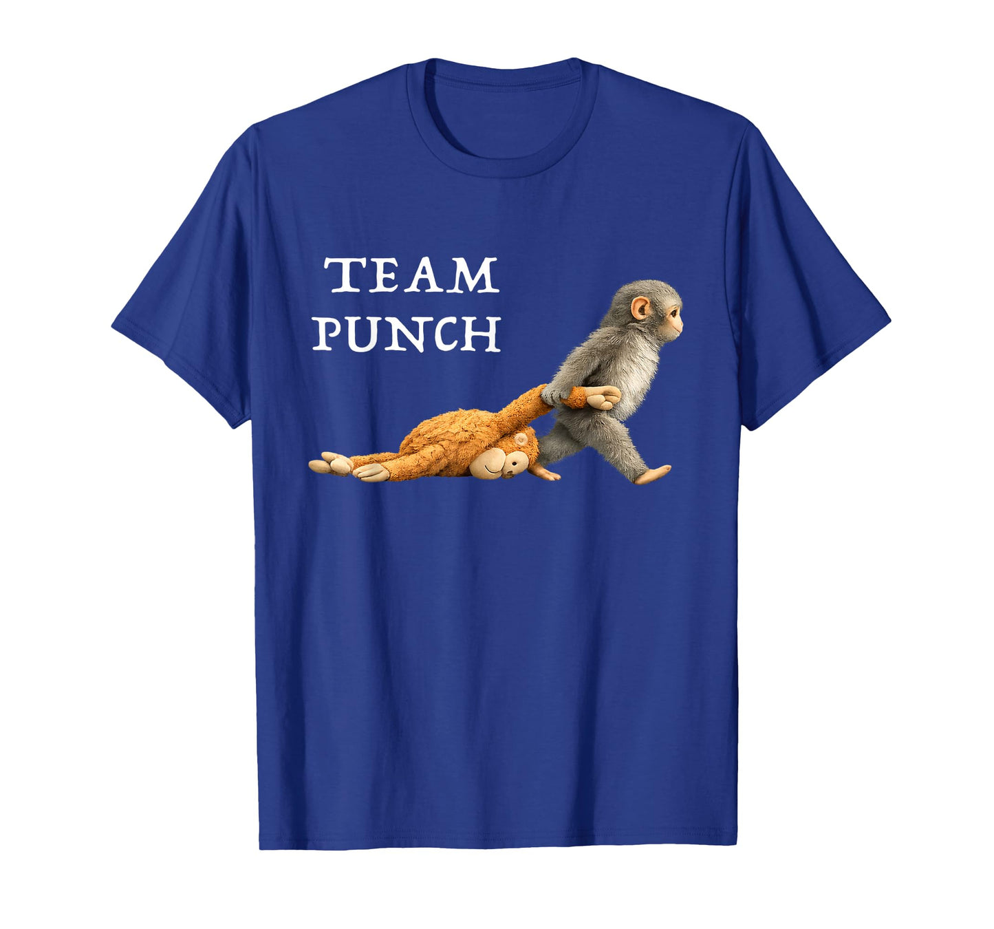 Baby Monkey Punch Team Punch T-Shirt - T-Shirt | Royal