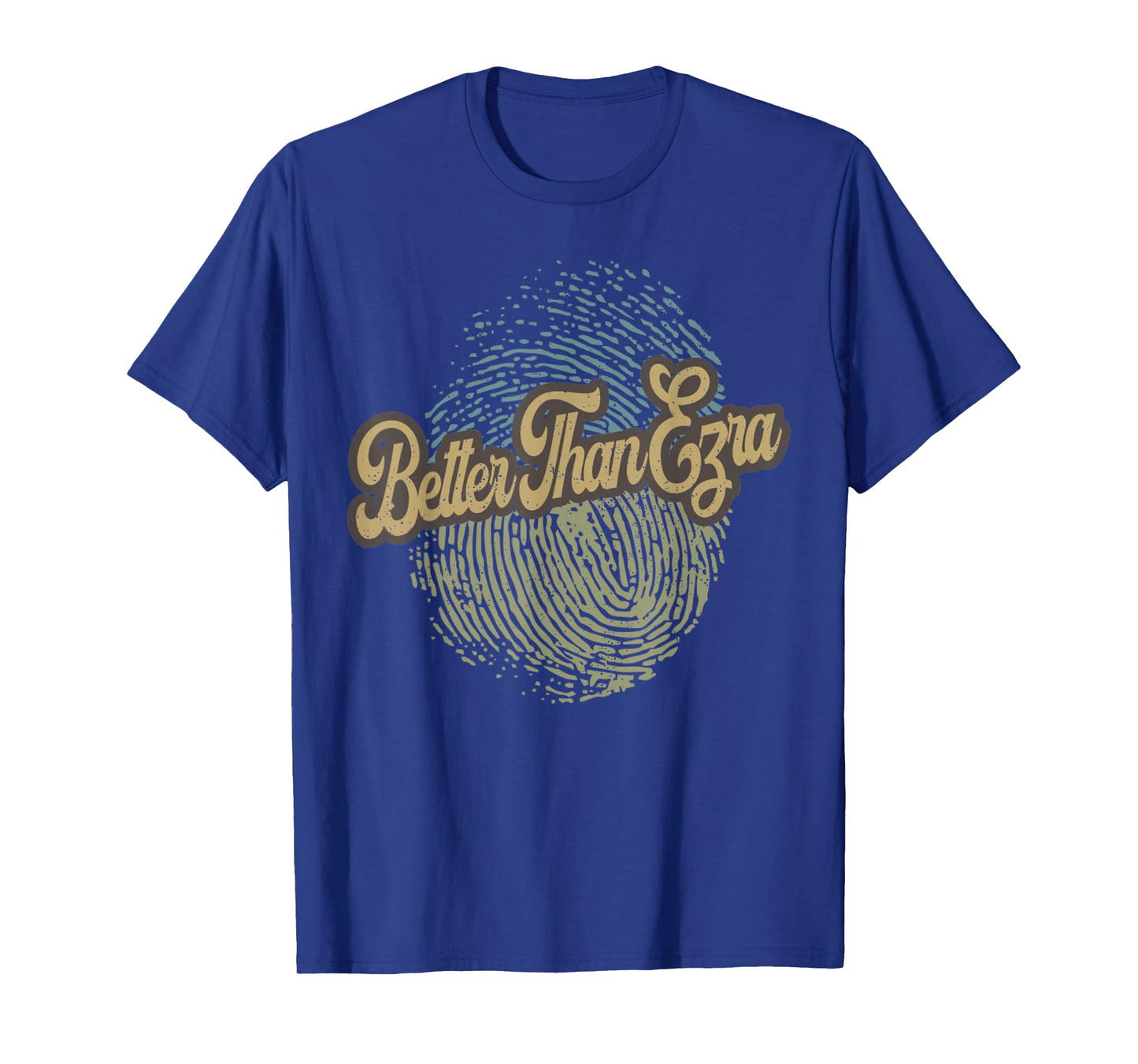 Vintage Better Fingerprint Than Ezras Cassette 90s Musician T-Shirt