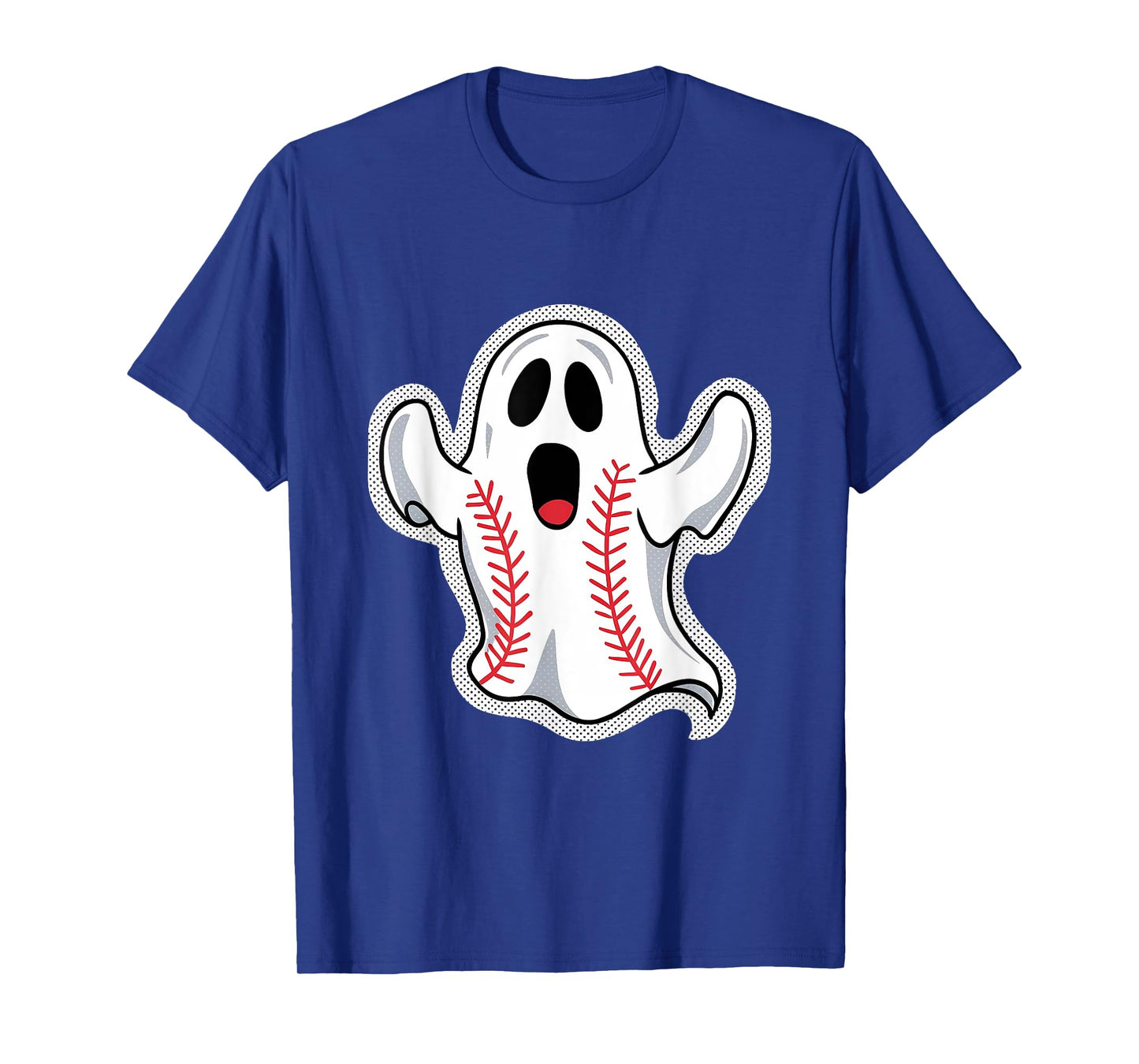 Halloween costume of a baseball ghost baseball lover T-Shirt