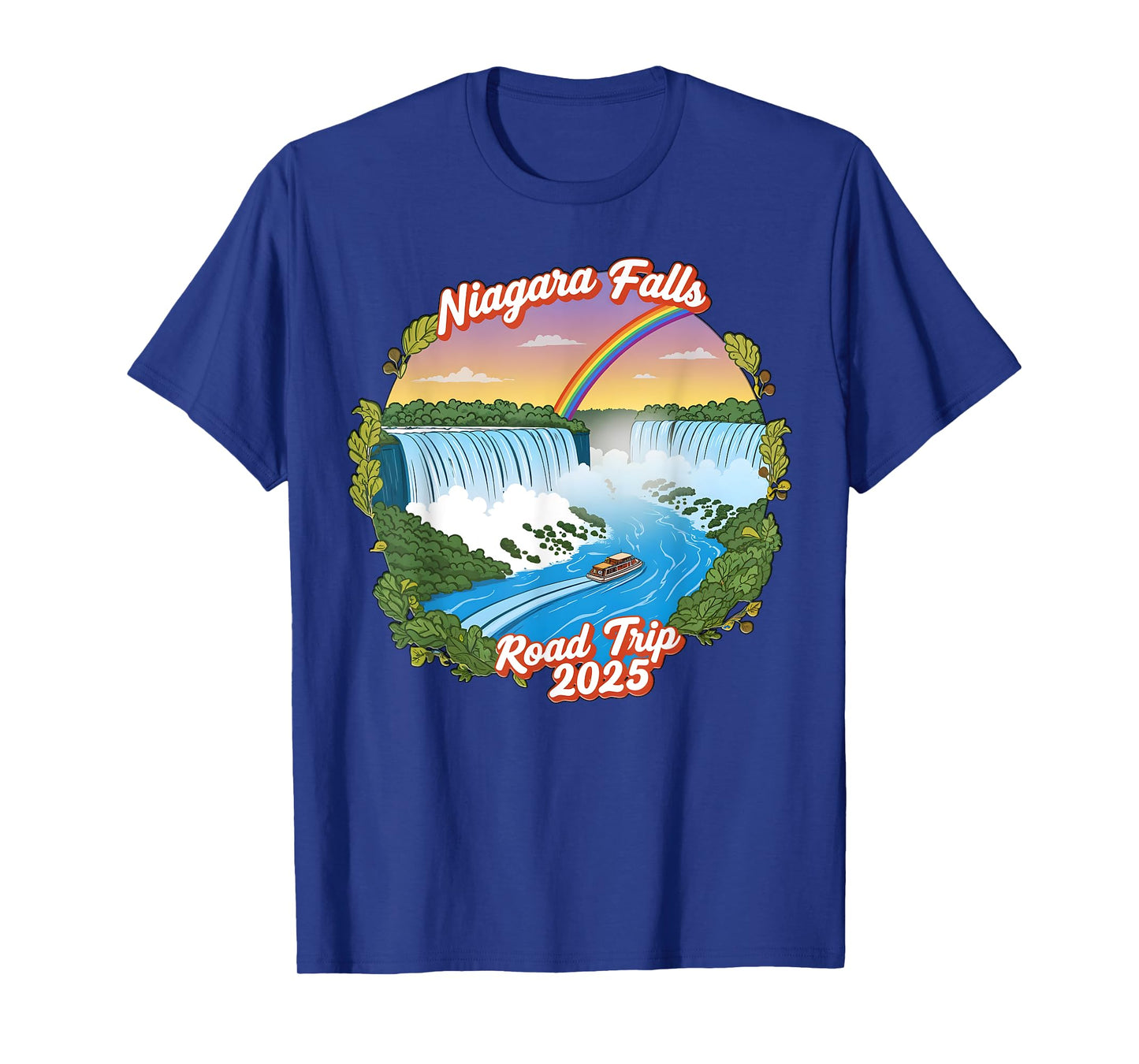 Niagara Falls Road Trip 2025 Summer Vacation Souvenir T-Shirt