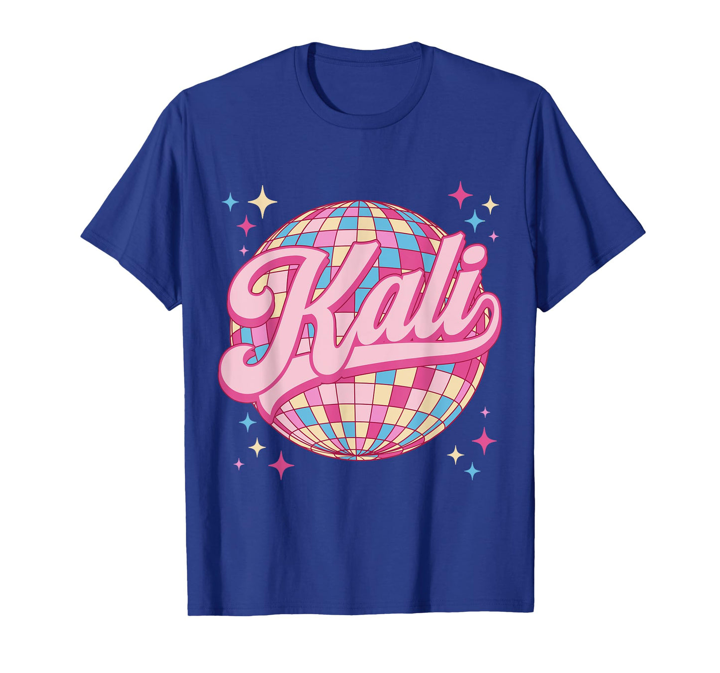Kali Name Personalized I Love Kali Retro 70s 80s T-Shirt
