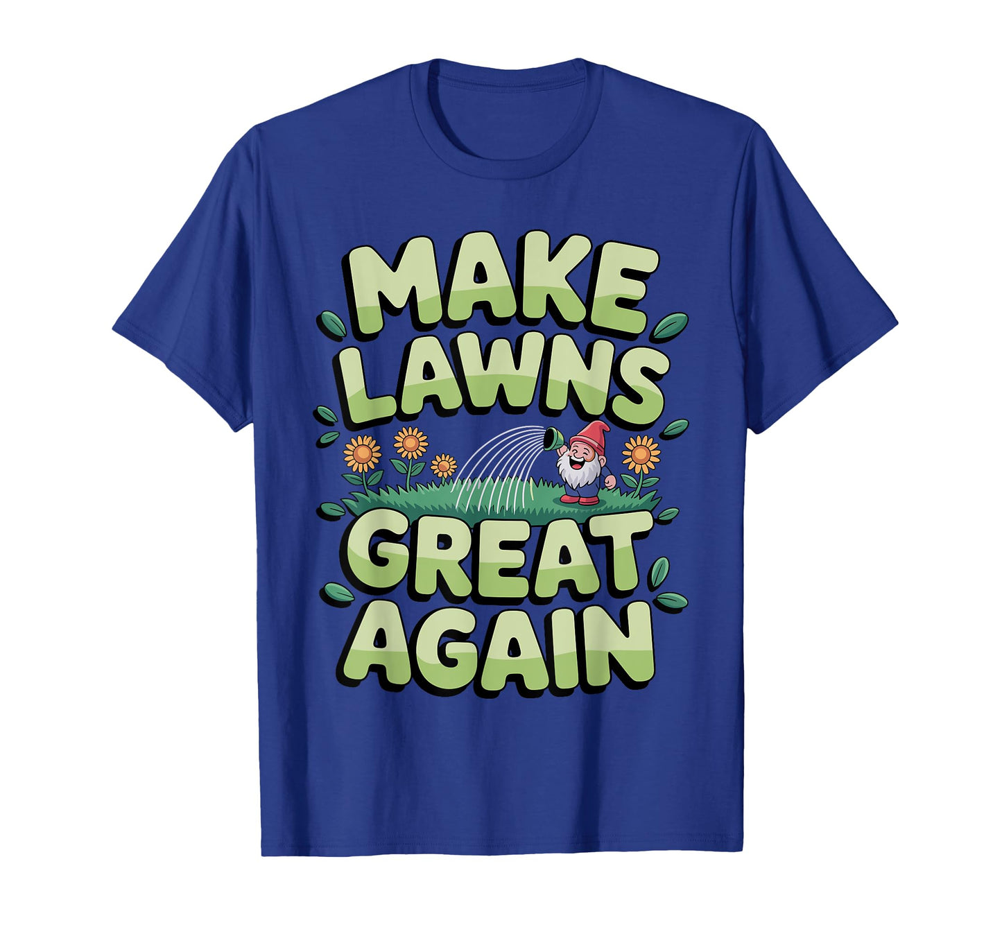 Lawn Mower Novelty for Men Women Kids Landscaper Lawn Mowing T-Shirt