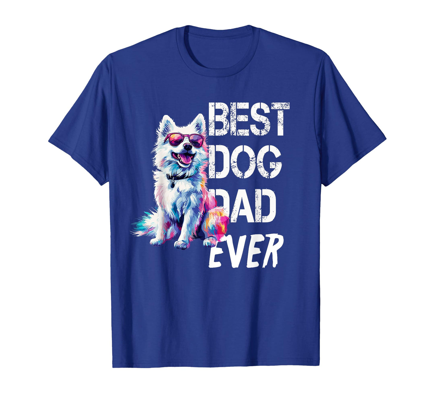 Mens American Eskimo Dog Lover Vintage Best American Eskimo T-Shirt