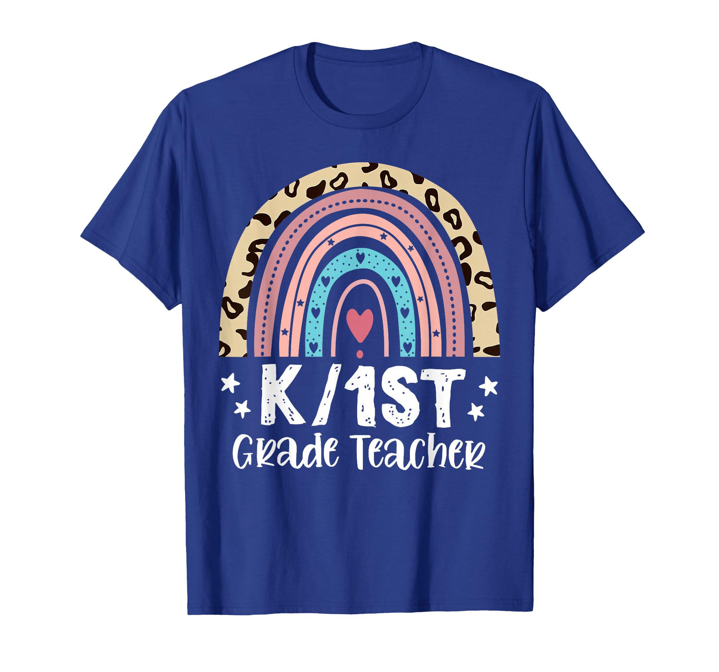 Rainbow Kinder And 1st Grade Teacher Multi Grade Teacher T-Shirt