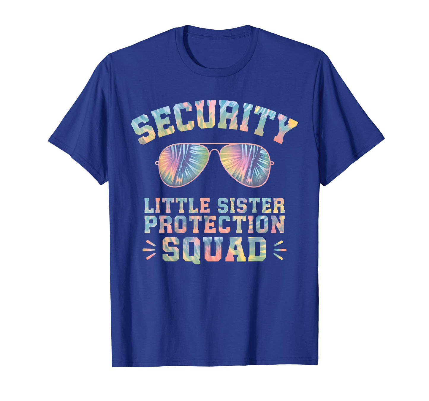 Security Little Sister Protection Squad Funny Brothers Boys T-Shirt