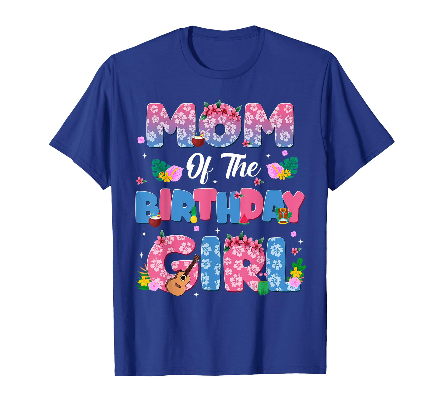Mom And Dad Of The Birthday Girl Party Decor Family Matching T-Shirt