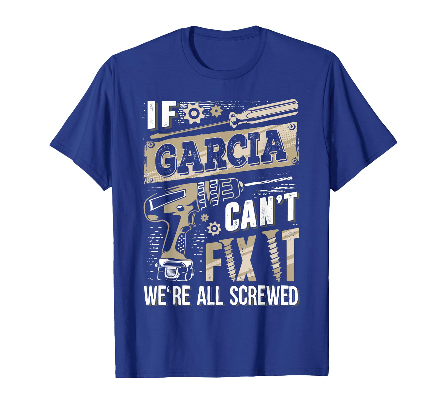 Vintage Classic GARCIA Family Name Tee Ideas Unisex-Adults & Kids Funny Vintage Name Family Tee Black Small Regular Fit Short Sleeve T-Shirt
